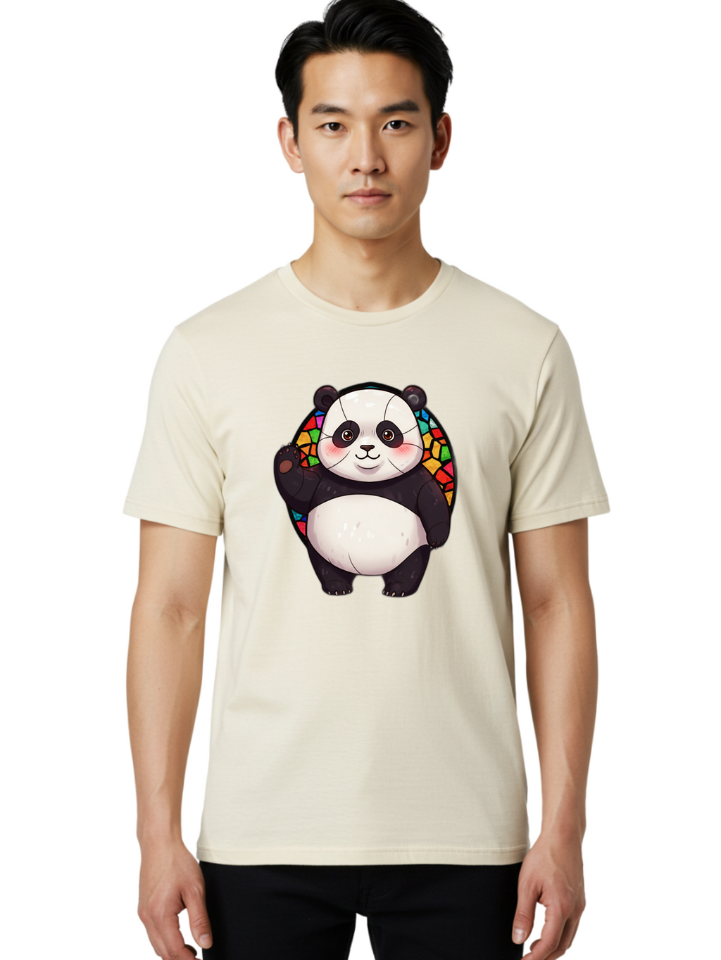 Cartoon-Panda Men'S Graphic Tee, 100% Cotton, Comfortable Casual Summer Wear, Machine Washable, Vintage Camera, Old Camera, Antique Camera, Black Camera, Classic Photography, Photography Equipment, Nostalgic Device, Film Camera, Camera Art Bal954