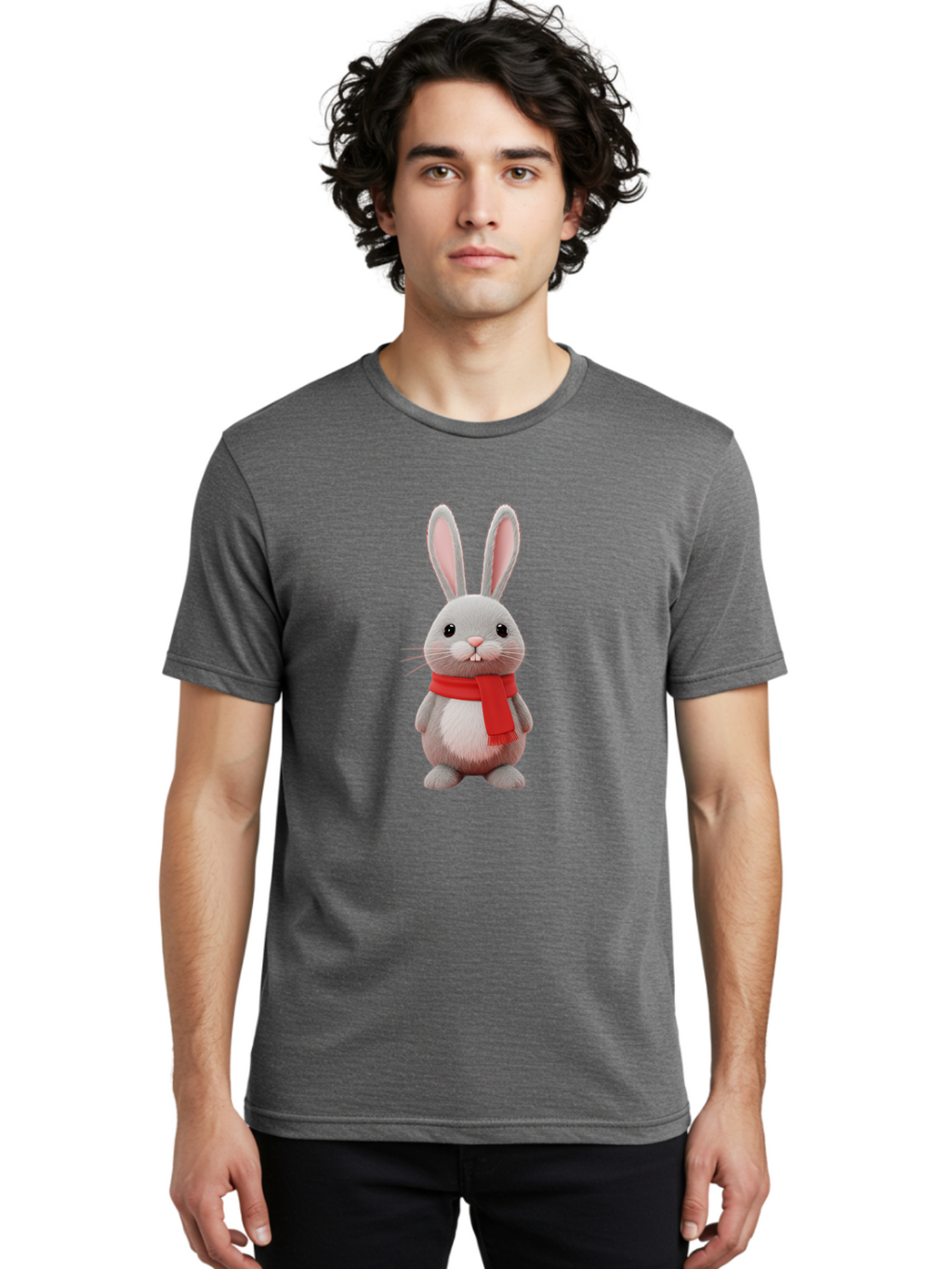 Cartoon-Rabbit Men'S Graphic Tee, 100% Cotton, Comfortable Casual Summer Wear, Machine Washable, Vintage Camera, Old Camera, Antique Camera, Black Camera, Classic Photography, Photography Equipment, Nostalgic Device, Film Camera, Camera Art Bal955