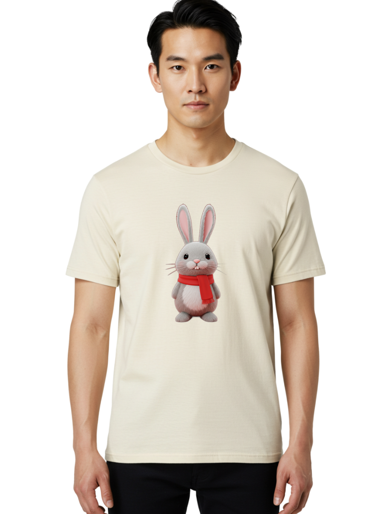 Cartoon-Rabbit Men'S Graphic Tee, 100% Cotton, Comfortable Casual Summer Wear, Machine Washable, Vintage Camera, Old Camera, Antique Camera, Black Camera, Classic Photography, Photography Equipment, Nostalgic Device, Film Camera, Camera Art Bal955