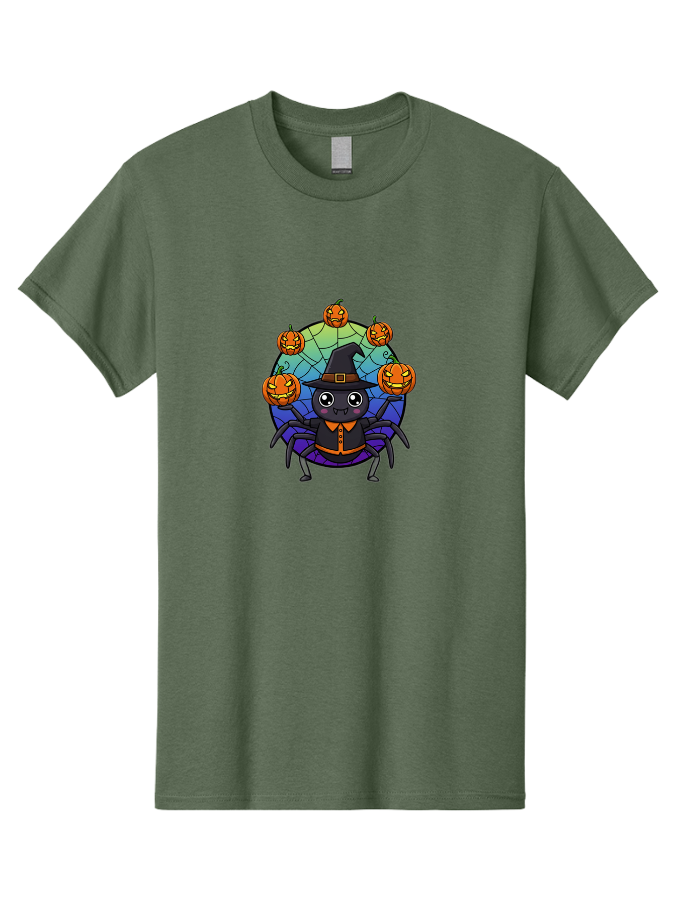 Cartoon-Spider-Wearing-Witch-Hat Men'S Graphic Tee, 100% Cotton, Comfortable Casual Summer Wear, Machine Washable, Vintage Camera, Old Camera, Antique Camera, Black Camera, Classic Photography, Photography Equipment, Nostalgic Device, Bal956