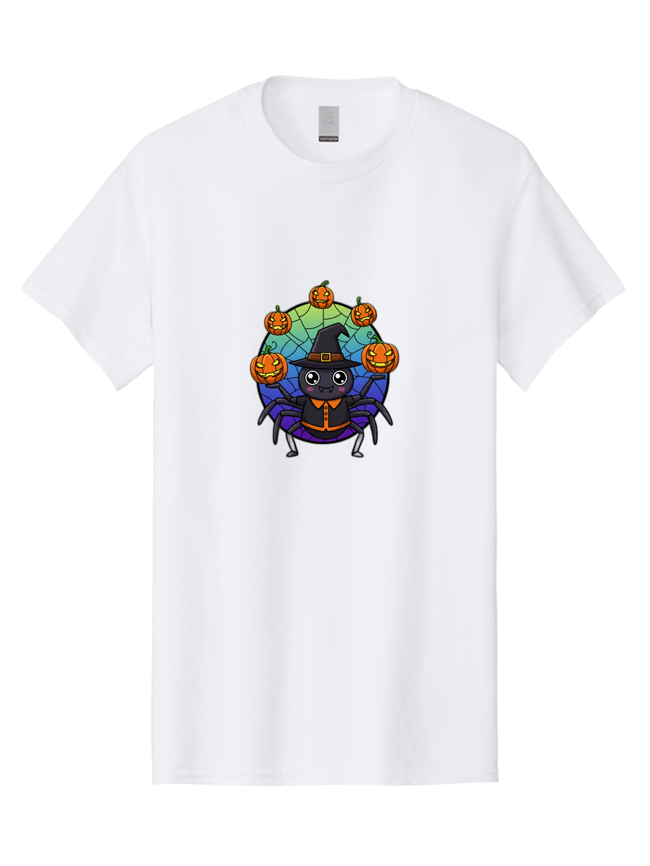 Cartoon-Spider-Wearing-Witch-Hat Men'S Graphic Tee, 100% Cotton, Comfortable Casual Summer Wear, Machine Washable, Vintage Camera, Old Camera, Antique Camera, Black Camera, Classic Photography, Photography Equipment, Nostalgic Device, Bal956