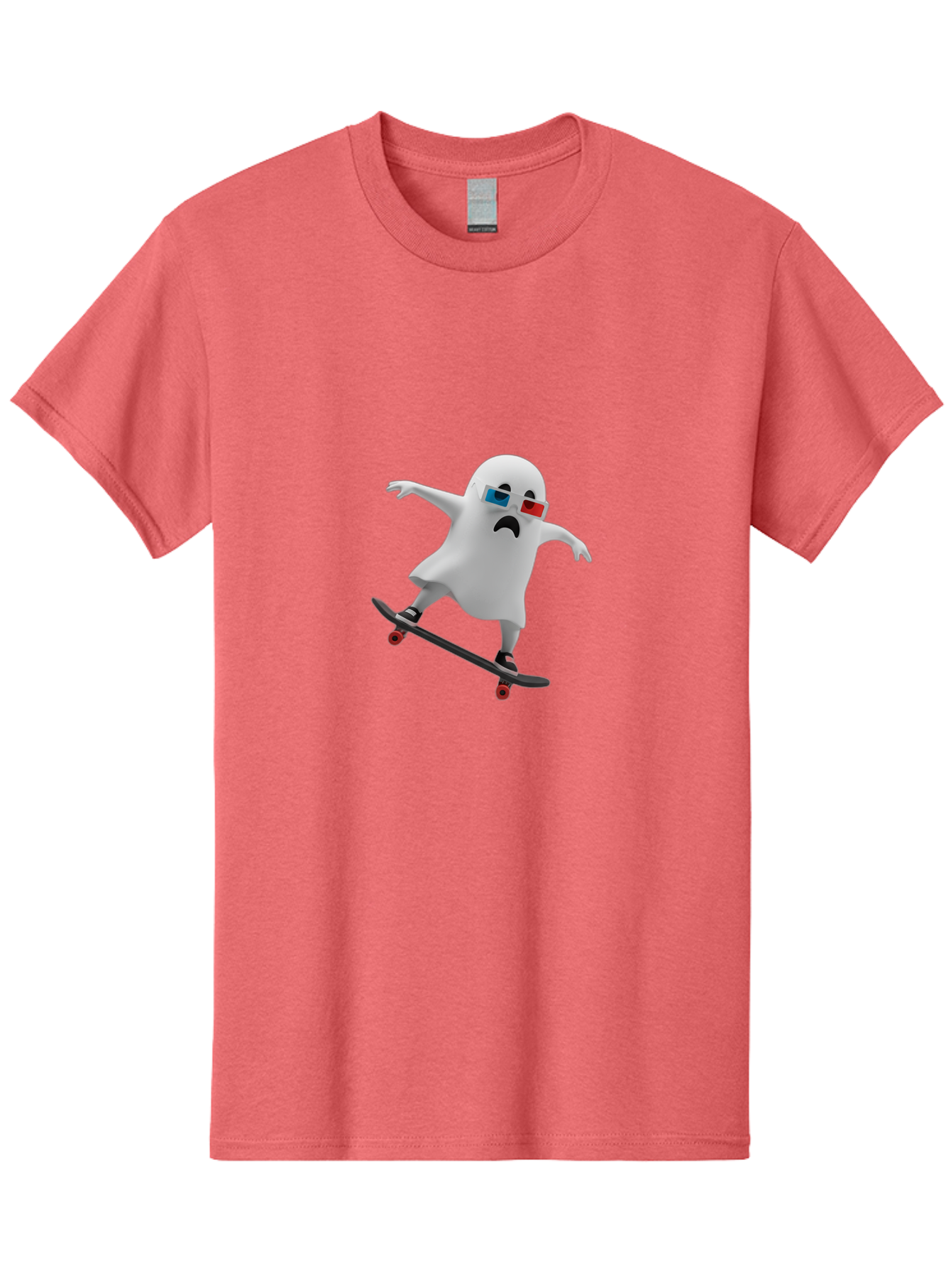 Casper-On-Skateboard Men'S Graphic Tee, 100% Cotton, Comfortable Casual Summer Wear, Machine Washable, Vintage Camera, Old Camera, Antique Camera, Black Camera, Classic Photography, Photography Equipment, Nostalgic Device, Film Camera, Bal957
