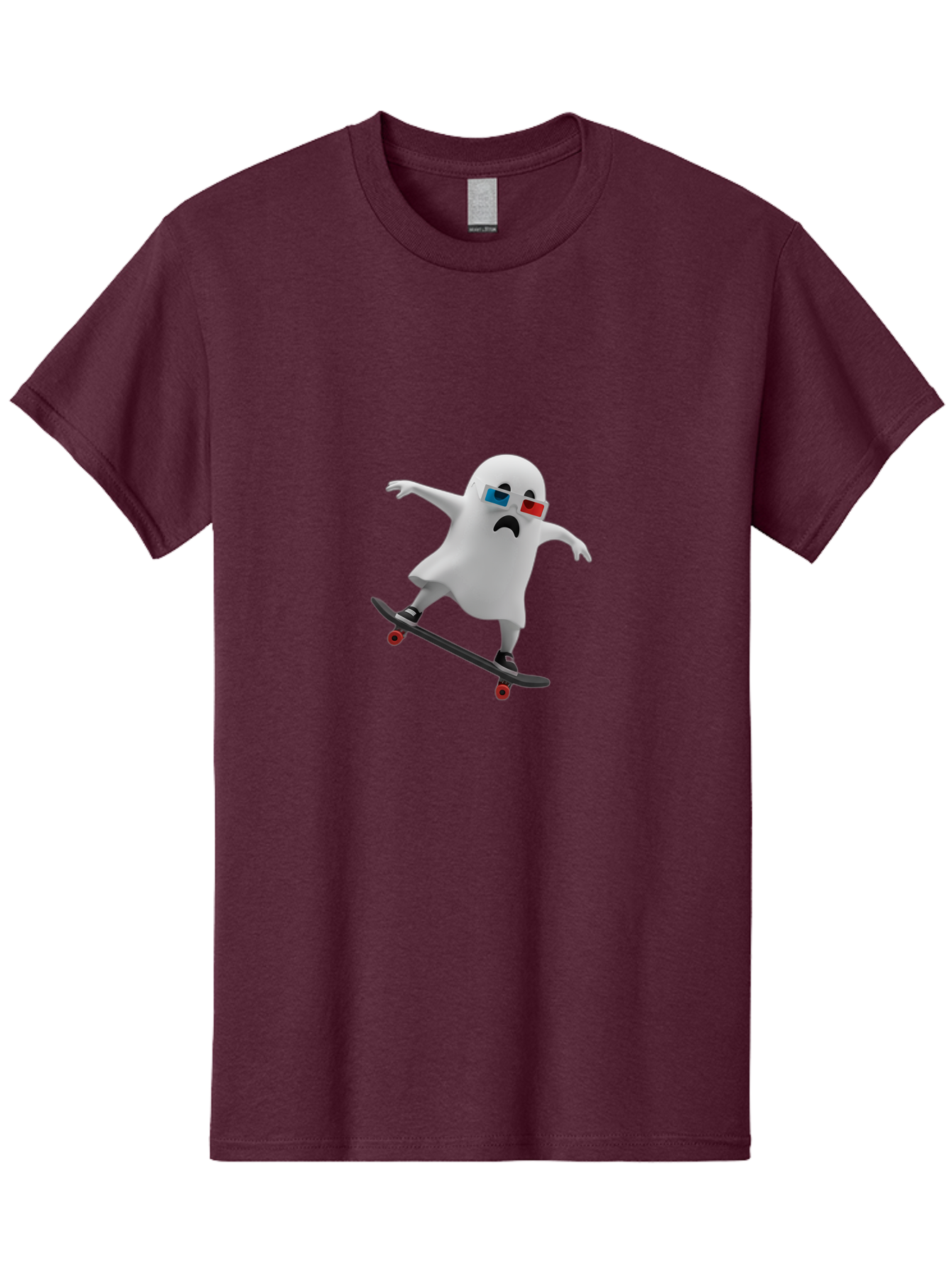 Casper-On-Skateboard Men'S Graphic Tee, 100% Cotton, Comfortable Casual Summer Wear, Machine Washable, Vintage Camera, Old Camera, Antique Camera, Black Camera, Classic Photography, Photography Equipment, Nostalgic Device, Film Camera, Bal957