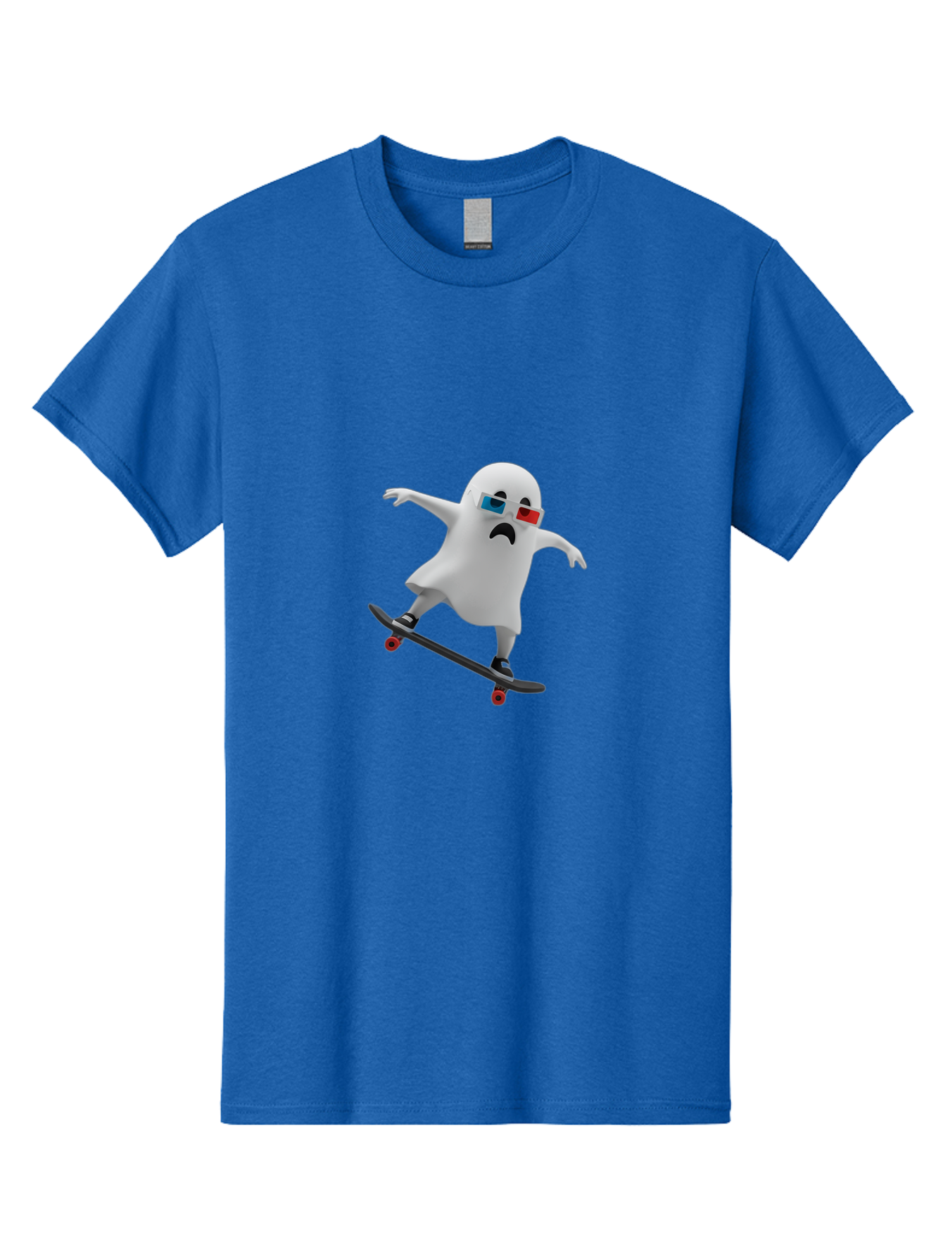 Casper-On-Skateboard Men'S Graphic Tee, 100% Cotton, Comfortable Casual Summer Wear, Machine Washable, Vintage Camera, Old Camera, Antique Camera, Black Camera, Classic Photography, Photography Equipment, Nostalgic Device, Film Camera, Bal957