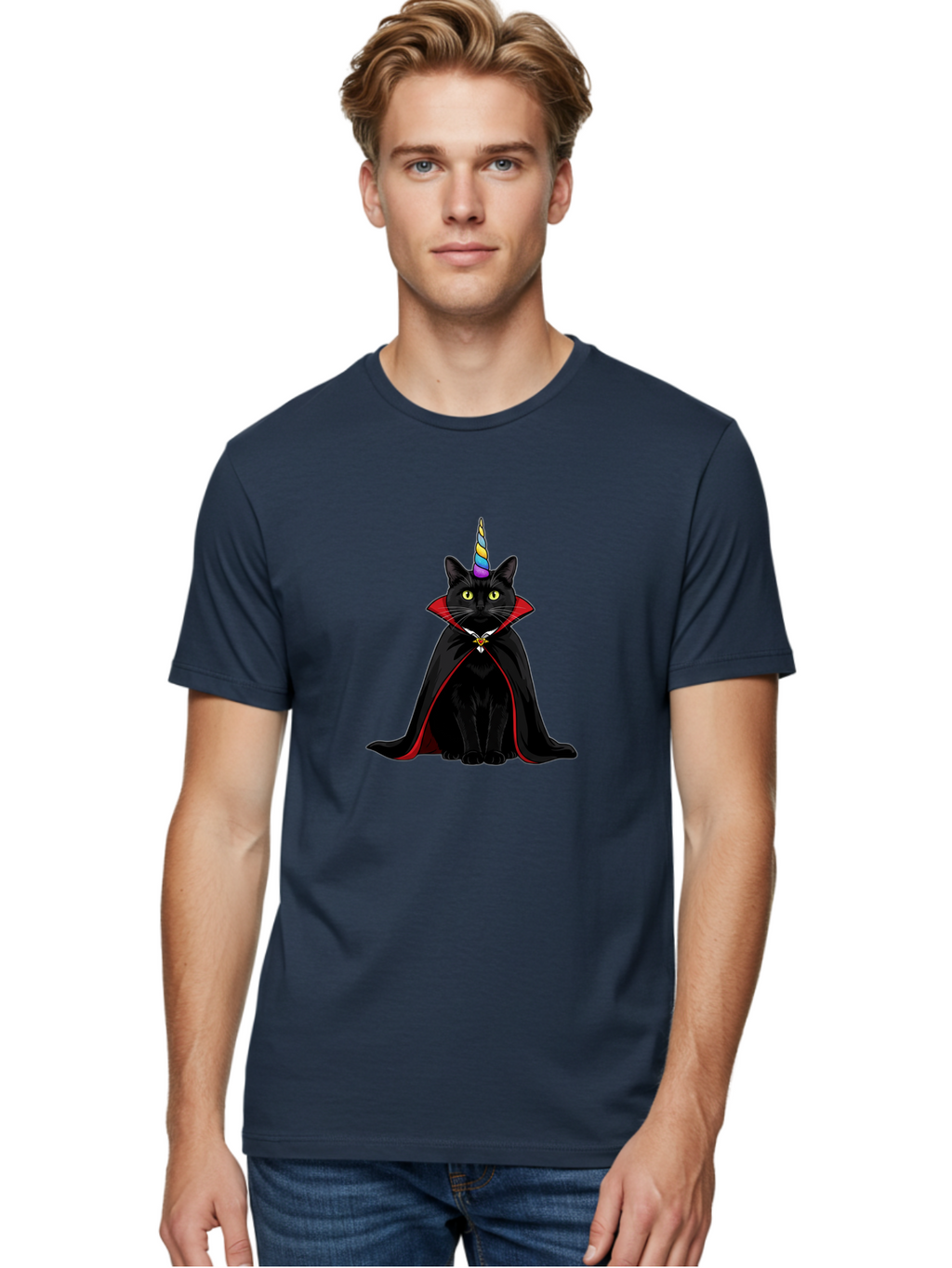 Casper-The-Friendly-Vampire-Cat Men'S Graphic Tee, 100% Cotton, Comfortable Casual Summer Wear, Machine Washable, Vintage Camera, Old Camera, Antique Camera, Black Camera, Classic Photography, Photography Equipment, Nostalgic Device, Bal958