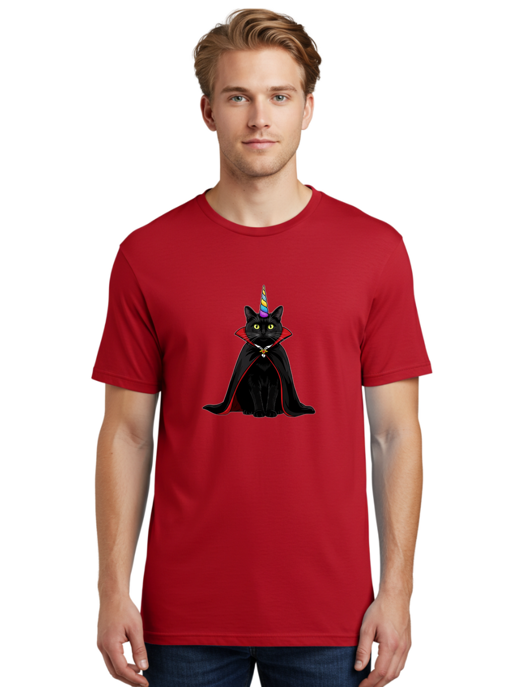 Casper-The-Friendly-Vampire-Cat Men'S Graphic Tee, 100% Cotton, Comfortable Casual Summer Wear, Machine Washable, Vintage Camera, Old Camera, Antique Camera, Black Camera, Classic Photography, Photography Equipment, Nostalgic Device, Bal958