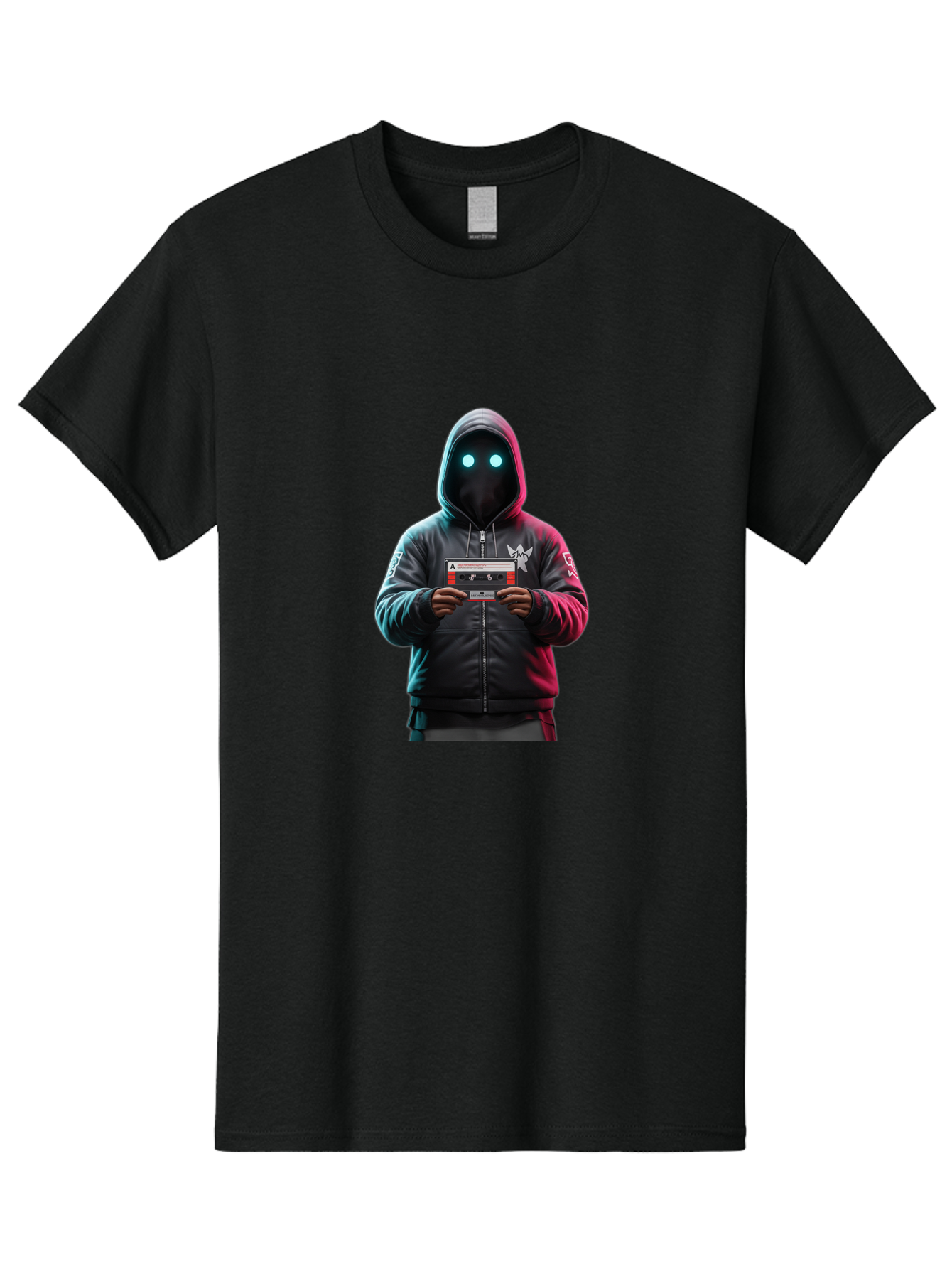 Cassette-Hoodie Men'S Graphic Tee, 100% Cotton, Comfortable Casual Summer Wear, Machine Washable, Vintage Camera, Old Camera, Antique Camera, Black Camera, Classic Photography, Photography Equipment, Nostalgic Device, Film Camera, Camera Art Bal959