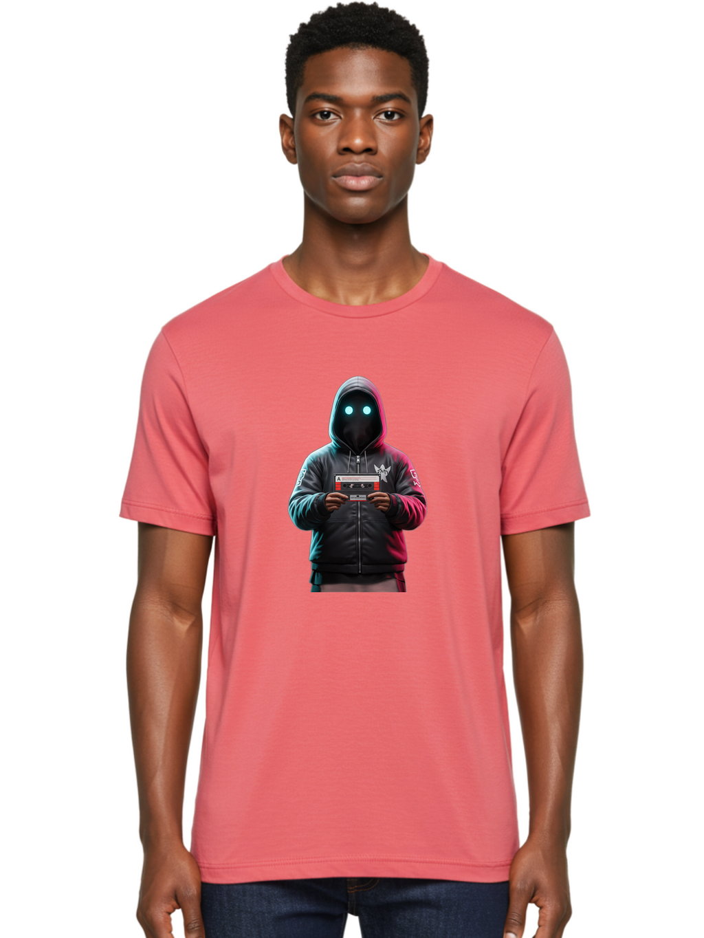 Cassette-Hoodie Men'S Graphic Tee, 100% Cotton, Comfortable Casual Summer Wear, Machine Washable, Vintage Camera, Old Camera, Antique Camera, Black Camera, Classic Photography, Photography Equipment, Nostalgic Device, Film Camera, Camera Art Bal959