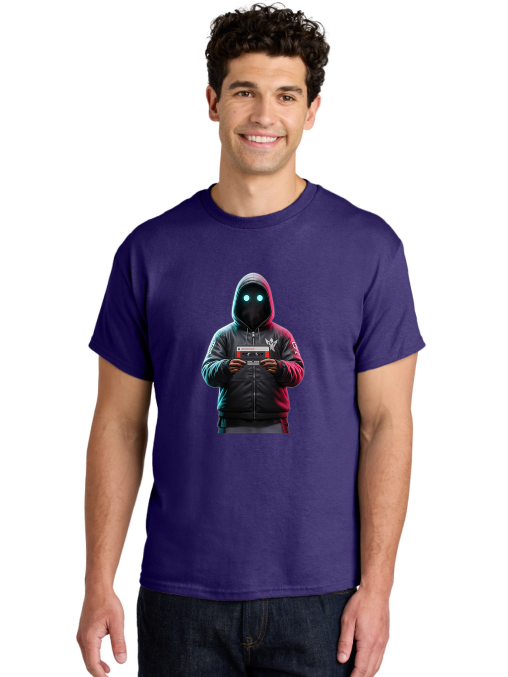 Cassette-Hoodie Men'S Graphic Tee, 100% Cotton, Comfortable Casual Summer Wear, Machine Washable, Vintage Camera, Old Camera, Antique Camera, Black Camera, Classic Photography, Photography Equipment, Nostalgic Device, Film Camera, Camera Art Bal959