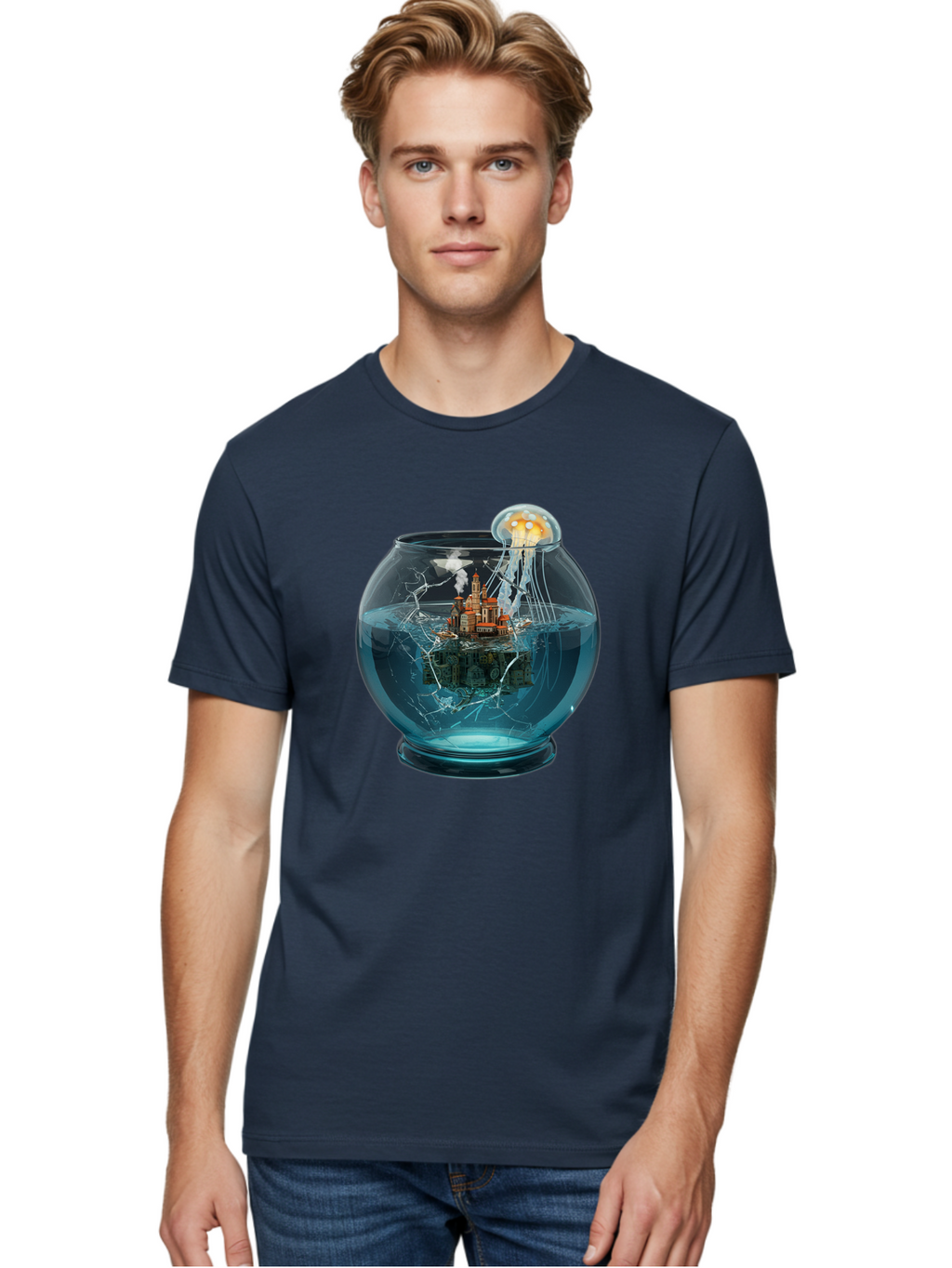 Castle-In-A-Fishbowl Men'S Graphic Tee, 100% Cotton, Comfortable Casual Summer Wear, Machine Washable, Vintage Camera, Old Camera, Antique Camera, Black Camera, Classic Photography, Photography Equipment, Nostalgic Device, Film Camera, Bal962