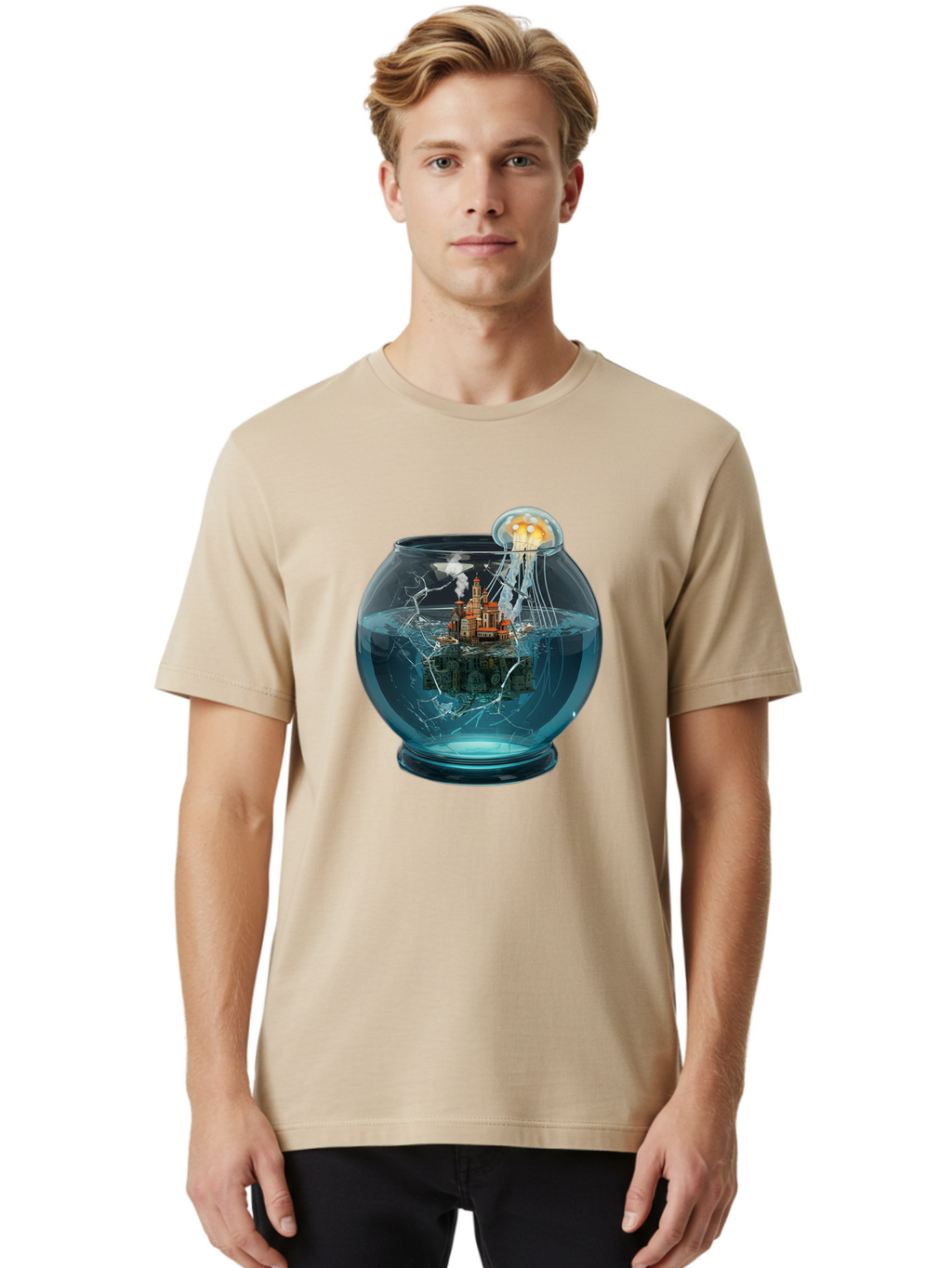 Castle-In-A-Fishbowl Men'S Graphic Tee, 100% Cotton, Comfortable Casual Summer Wear, Machine Washable, Vintage Camera, Old Camera, Antique Camera, Black Camera, Classic Photography, Photography Equipment, Nostalgic Device, Film Camera, Bal962