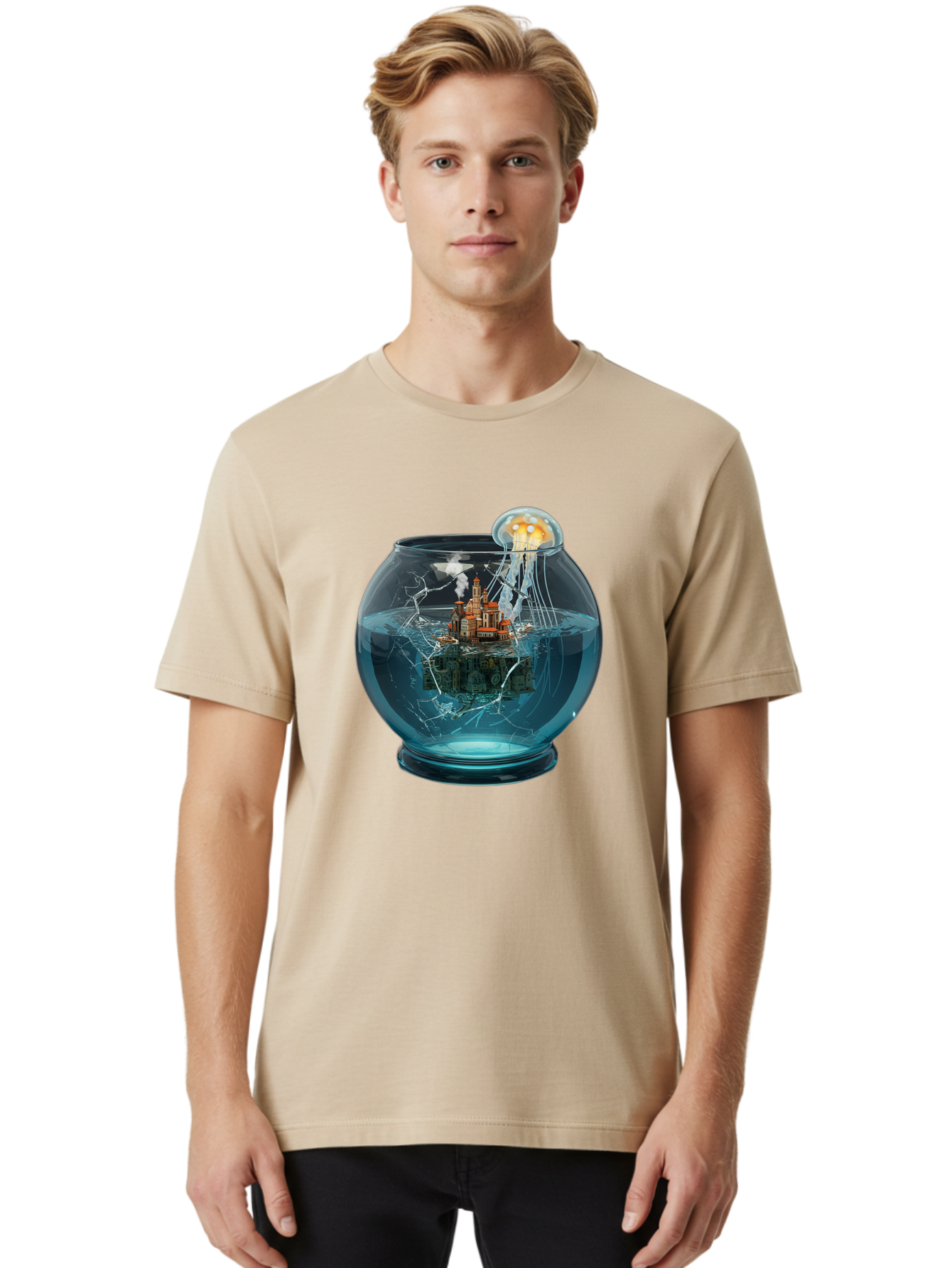 Castle-In-A-Fishbowl Men'S Graphic Tee, 100% Cotton, Comfortable Casual Summer Wear, Machine Washable, Vintage Camera, Old Camera, Antique Camera, Black Camera, Classic Photography, Photography Equipment, Nostalgic Device, Film Camera, Bal962