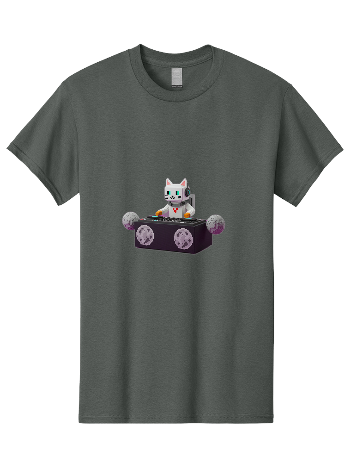 Cat-Dj Men'S Graphic Tee, 100% Cotton, Comfortable Casual Summer Wear, Machine Washable, Vintage Camera, Old Camera, Antique Camera, Black Camera, Classic Photography, Photography Equipment, Nostalgic Device, Film Camera, Camera Art Bal965