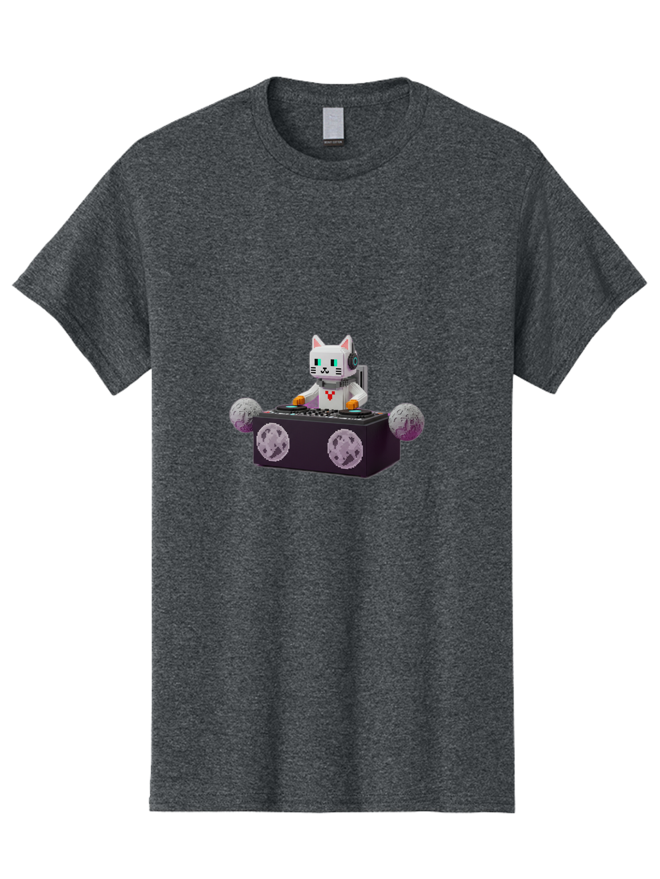 Cat-Dj Men'S Graphic Tee, 100% Cotton, Comfortable Casual Summer Wear, Machine Washable, Vintage Camera, Old Camera, Antique Camera, Black Camera, Classic Photography, Photography Equipment, Nostalgic Device, Film Camera, Camera Art Bal965