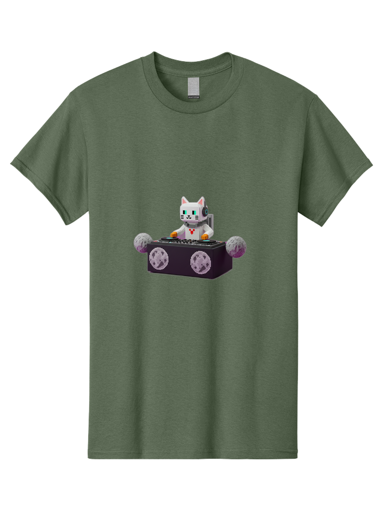 Cat-Dj Men'S Graphic Tee, 100% Cotton, Comfortable Casual Summer Wear, Machine Washable, Vintage Camera, Old Camera, Antique Camera, Black Camera, Classic Photography, Photography Equipment, Nostalgic Device, Film Camera, Camera Art Bal965
