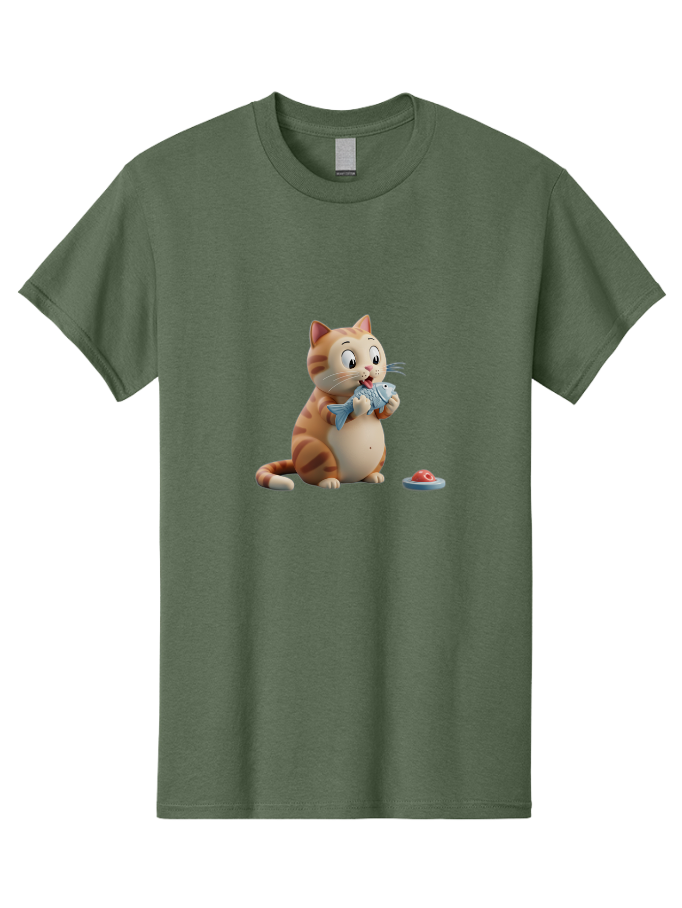 Cat-Eating-Fish-1 Men'S Graphic Tee, 100% Cotton, Comfortable Casual Summer Wear, Machine Washable, Vintage Camera, Old Camera, Antique Camera, Black Camera, Classic Photography, Photography Equipment, Nostalgic Device, Film Camera, Camera Art Bal967