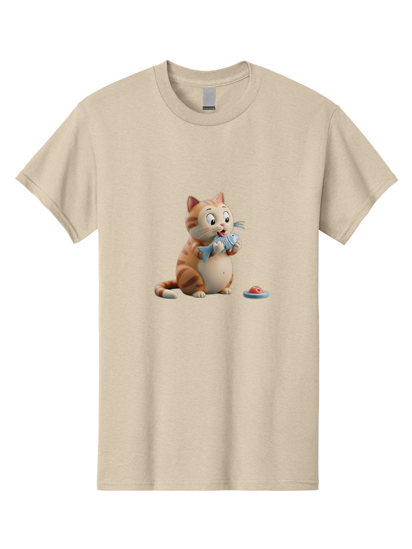 Cat-Eating-Fish-1 Men'S Graphic Tee, 100% Cotton, Comfortable Casual Summer Wear, Machine Washable, Vintage Camera, Old Camera, Antique Camera, Black Camera, Classic Photography, Photography Equipment, Nostalgic Device, Film Camera, Camera Art Bal967