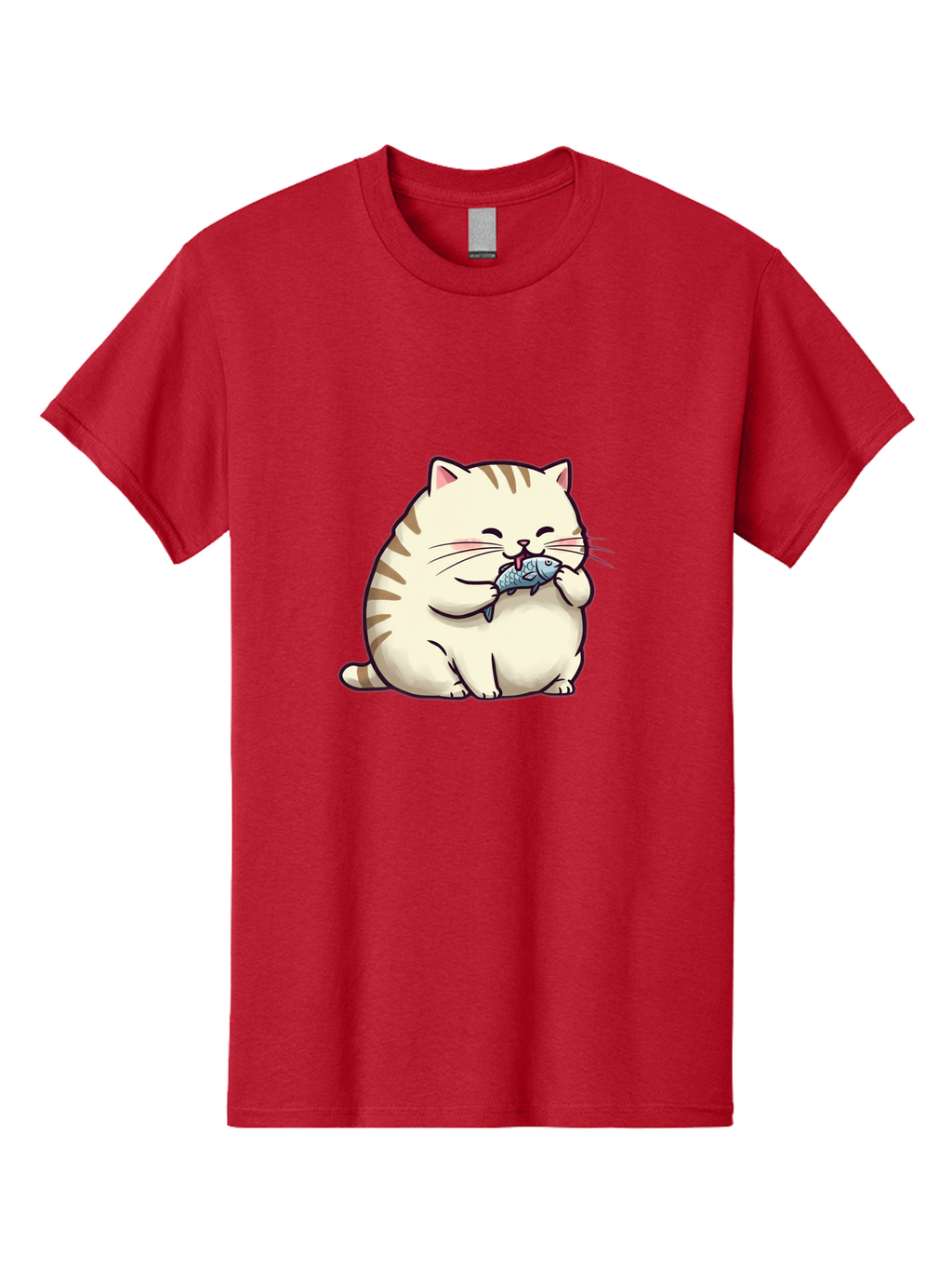 Cat-Eating-Fish-2 Men'S Graphic Tee, 100% Cotton, Comfortable Casual Summer Wear, Machine Washable, Vintage Camera, Old Camera, Antique Camera, Black Camera, Classic Photography, Photography Equipment, Nostalgic Device, Film Camera, Camera Art Bal968