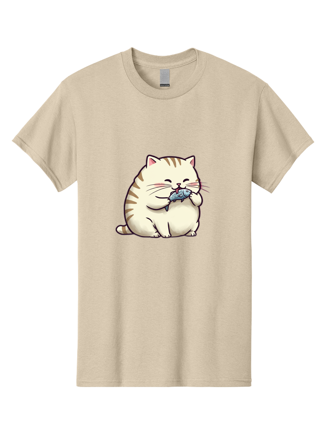 Cat-Eating-Fish-2 Men'S Graphic Tee, 100% Cotton, Comfortable Casual Summer Wear, Machine Washable, Vintage Camera, Old Camera, Antique Camera, Black Camera, Classic Photography, Photography Equipment, Nostalgic Device, Film Camera, Camera Art Bal968
