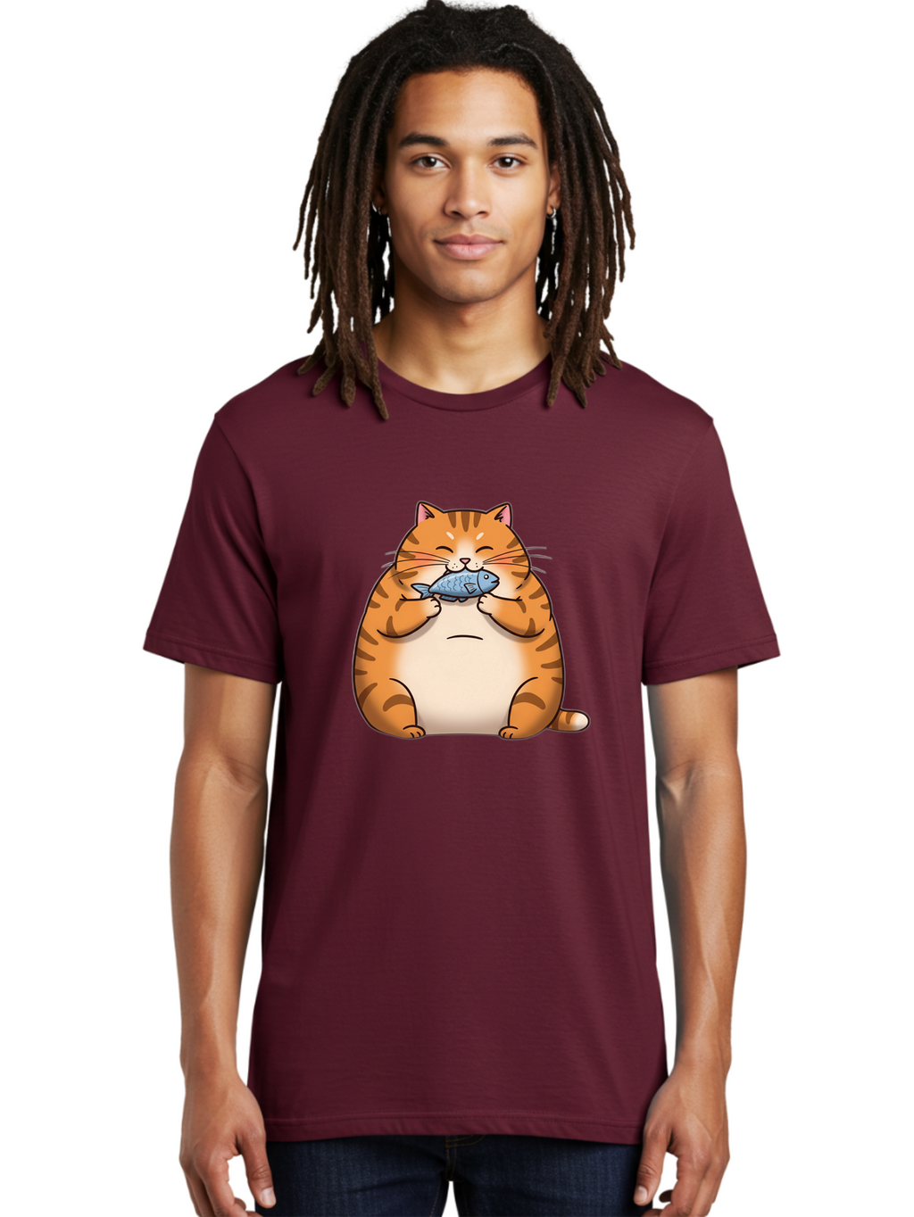 Cat-Eating-Fish Men'S Graphic Tee, 100% Cotton, Comfortable Casual Summer Wear, Machine Washable, Vintage Camera, Old Camera, Antique Camera, Black Camera, Classic Photography, Photography Equipment, Nostalgic Device, Film Camera, Camera Art Bal969