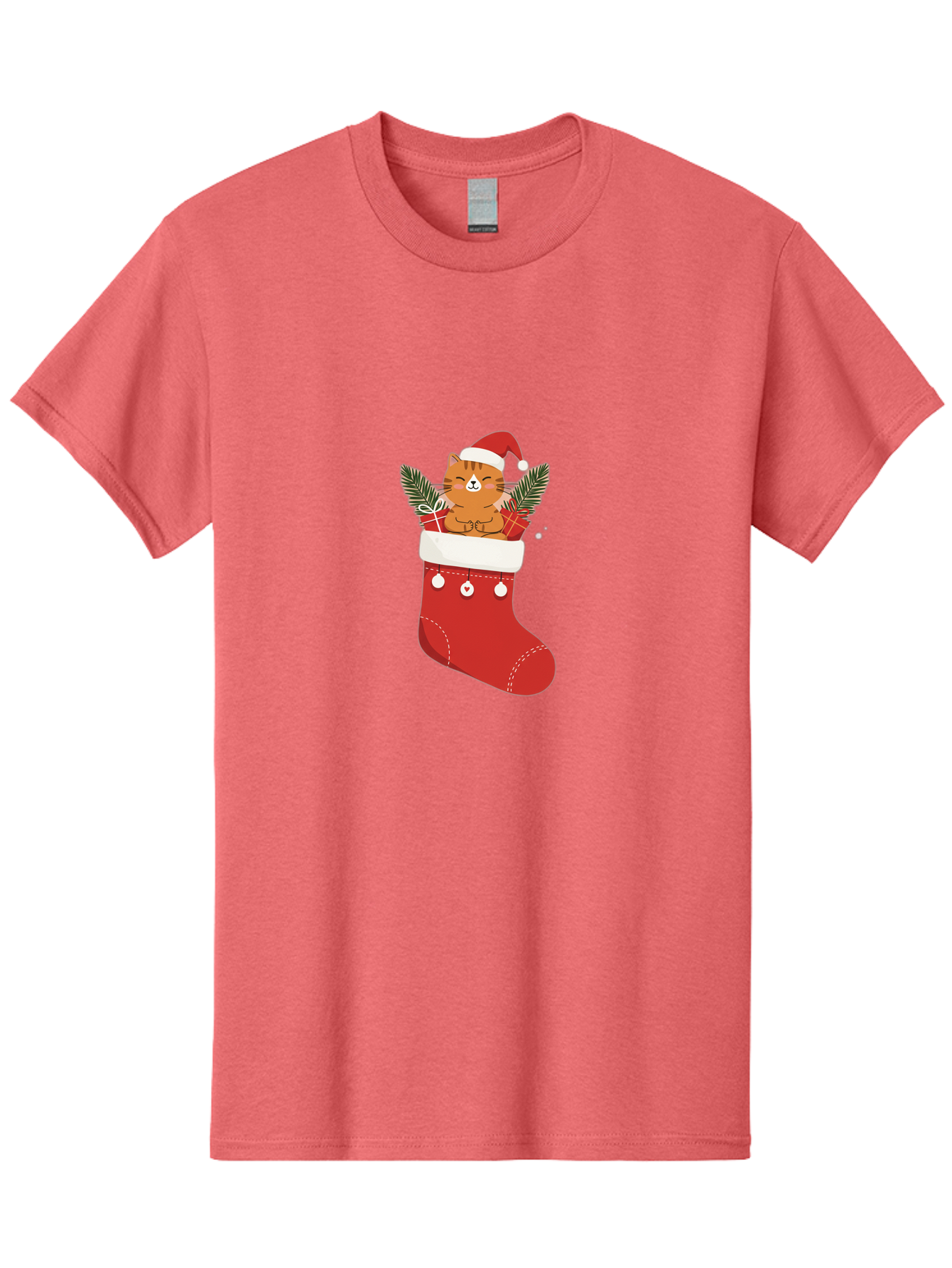 Cat-In-Christmas-Stocking-3 Men'S Graphic Tee, 100% Cotton, Comfortable Casual Summer Wear, Machine Washable, Vintage Camera, Old Camera, Antique Camera, Black Camera, Classic Photography, Photography Equipment, Nostalgic Device, Film Camera, Bal974