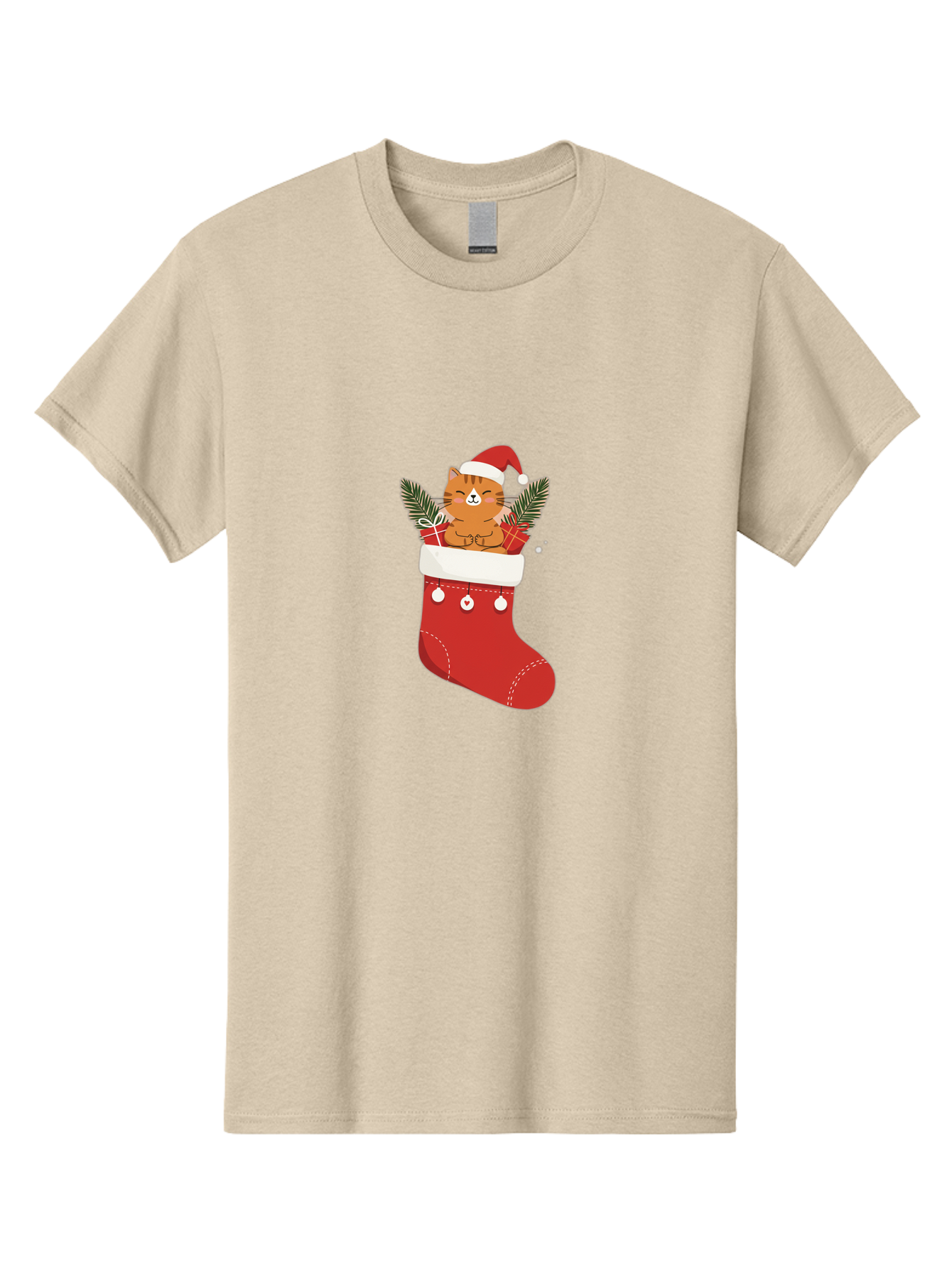 Cat-In-Christmas-Stocking-3 Men'S Graphic Tee, 100% Cotton, Comfortable Casual Summer Wear, Machine Washable, Vintage Camera, Old Camera, Antique Camera, Black Camera, Classic Photography, Photography Equipment, Nostalgic Device, Film Camera, Bal974