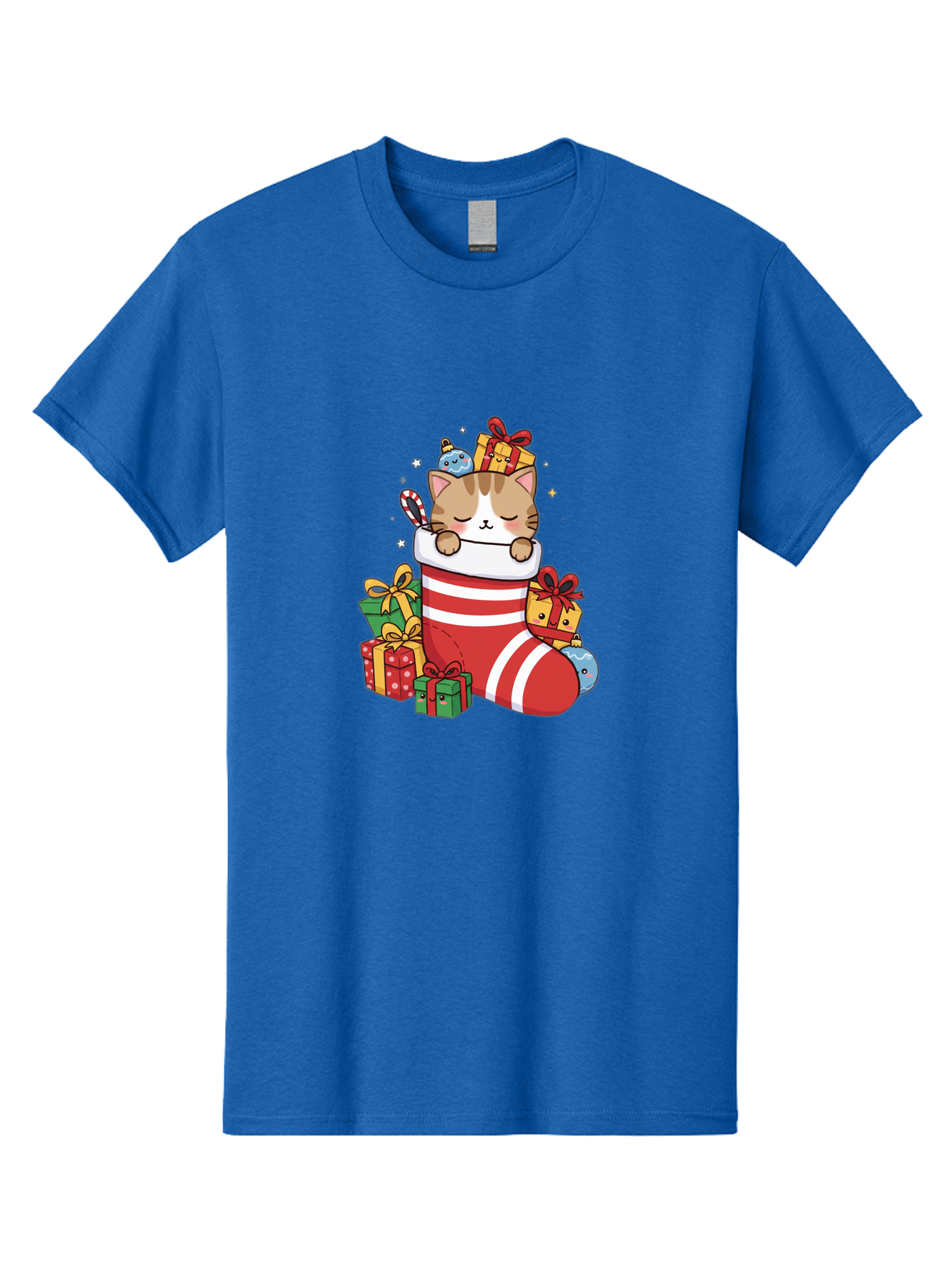 Cat-In-Christmas-Stocking-5 Men'S Graphic Tee, 100% Cotton, Comfortable Casual Summer Wear, Machine Washable, Vintage Camera, Old Camera, Antique Camera, Black Camera, Classic Photography, Photography Equipment, Nostalgic Device, Film Camera, Bal976