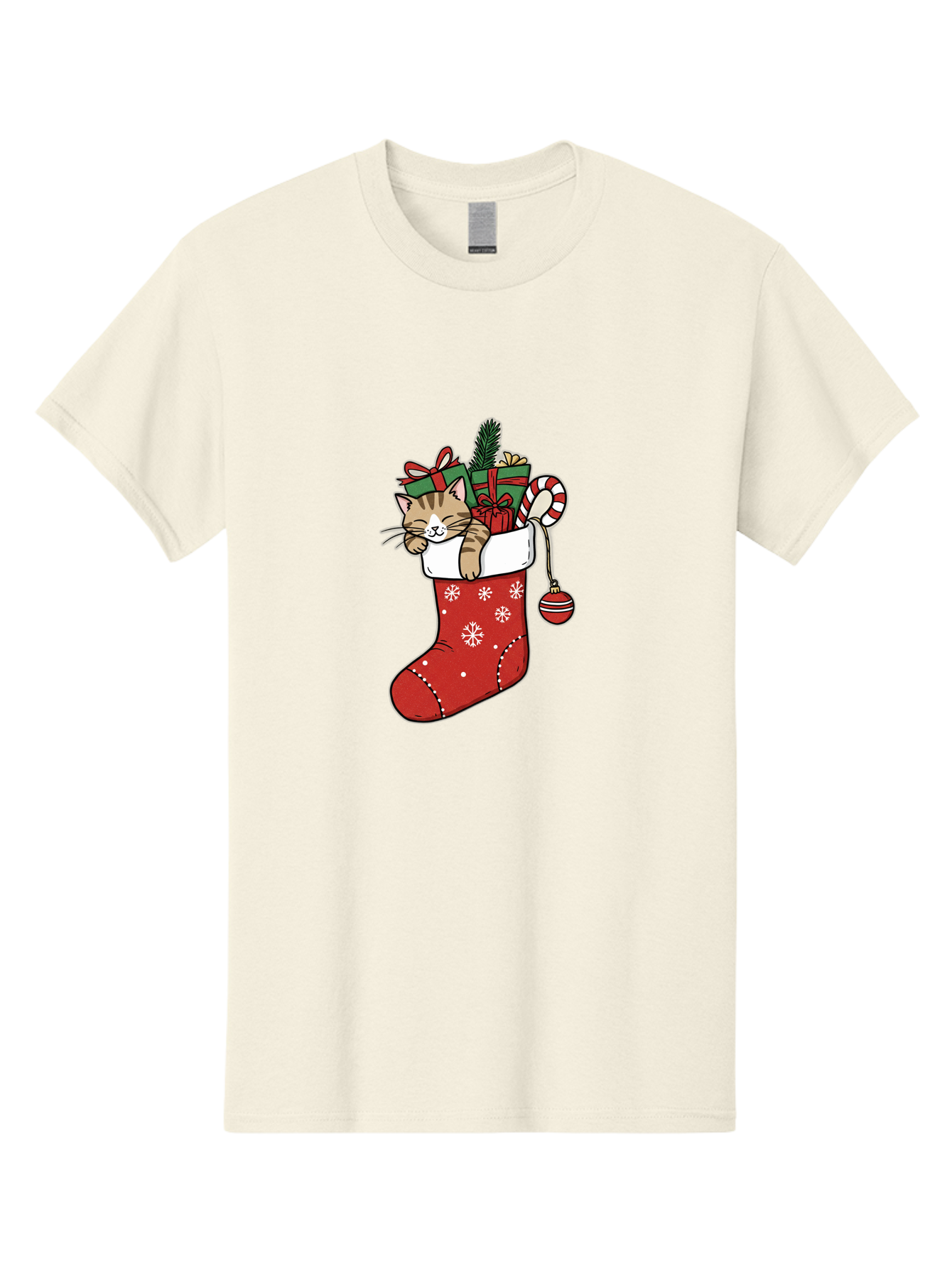 Cat-In-Christmas-Stocking-6 Men'S Graphic Tee, 100% Cotton, Comfortable Casual Summer Wear, Machine Washable, Vintage Camera, Old Camera, Antique Camera, Black Camera, Classic Photography, Photography Equipment, Nostalgic Device, Film Camera, Bal977