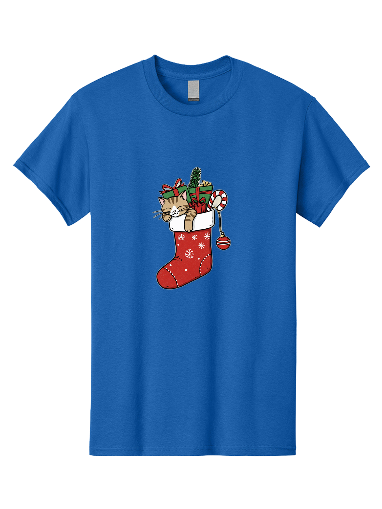 Cat-In-Christmas-Stocking-6 Men'S Graphic Tee, 100% Cotton, Comfortable Casual Summer Wear, Machine Washable, Vintage Camera, Old Camera, Antique Camera, Black Camera, Classic Photography, Photography Equipment, Nostalgic Device, Film Camera, Bal977