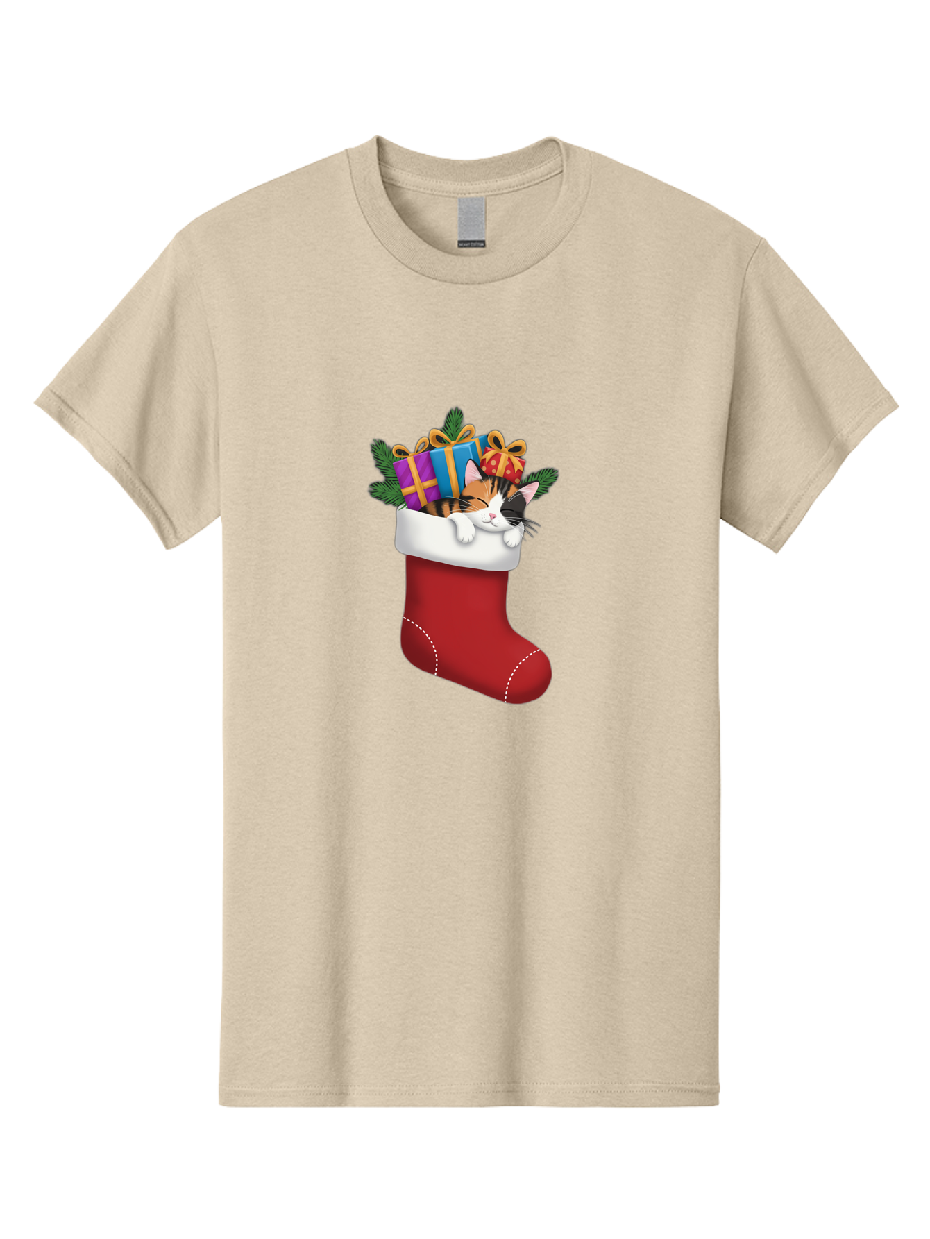 Cat-In-Christmas-Stocking-7 Men'S Graphic Tee, 100% Cotton, Comfortable Casual Summer Wear, Machine Washable, Vintage Camera, Old Camera, Antique Camera, Black Camera, Classic Photography, Photography Equipment, Nostalgic Device, Film Camera, Bal978
