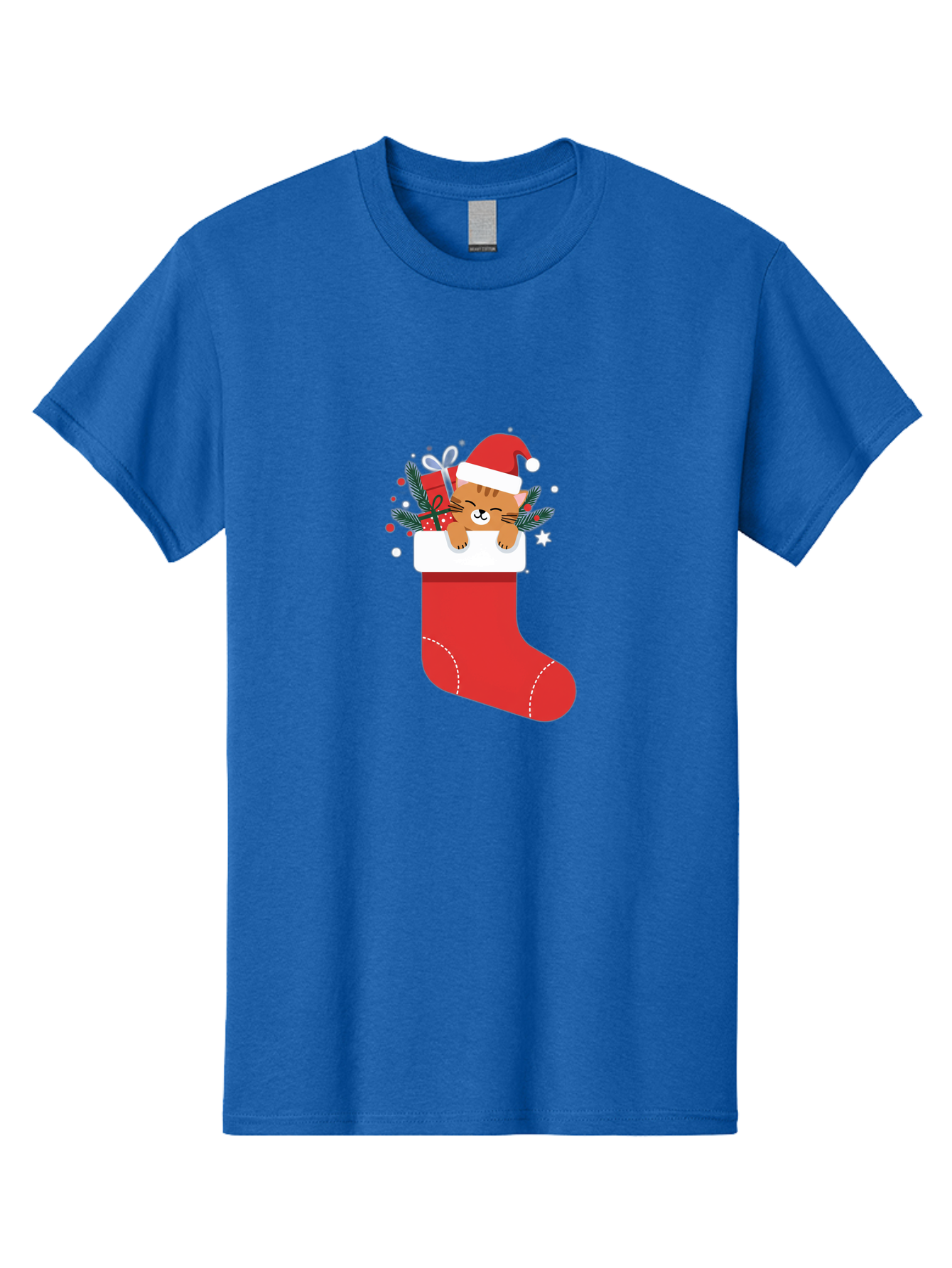 Cat-In-Christmas-Stocking Men'S Graphic Tee, 100% Cotton, Comfortable Casual Summer Wear, Machine Washable, Vintage Camera, Old Camera, Antique Camera, Black Camera, Classic Photography, Photography Equipment, Nostalgic Device, Film Camera, Bal979