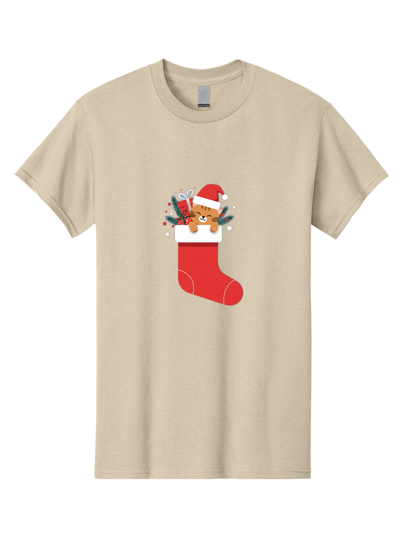 Cat-In-Christmas-Stocking Men'S Graphic Tee, 100% Cotton, Comfortable Casual Summer Wear, Machine Washable, Vintage Camera, Old Camera, Antique Camera, Black Camera, Classic Photography, Photography Equipment, Nostalgic Device, Film Camera, Bal979