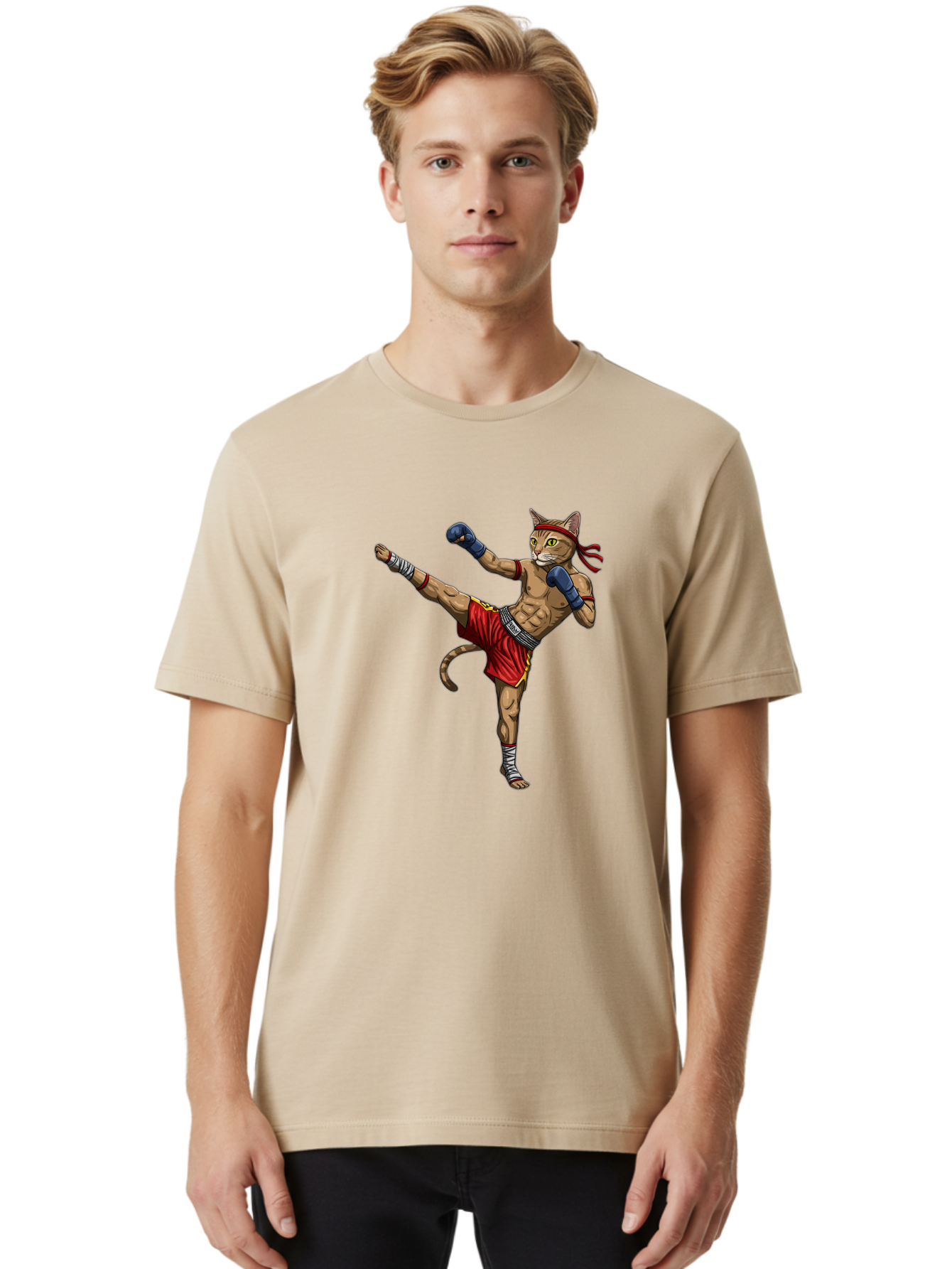 Cat-Kickboxer Men'S Graphic Tee, 100% Cotton, Comfortable Casual Summer Wear, Machine Washable, Vintage Camera, Old Camera, Antique Camera, Black Camera, Classic Photography, Photography Equipment, Nostalgic Device, Film Camera, Camera Art Bal982