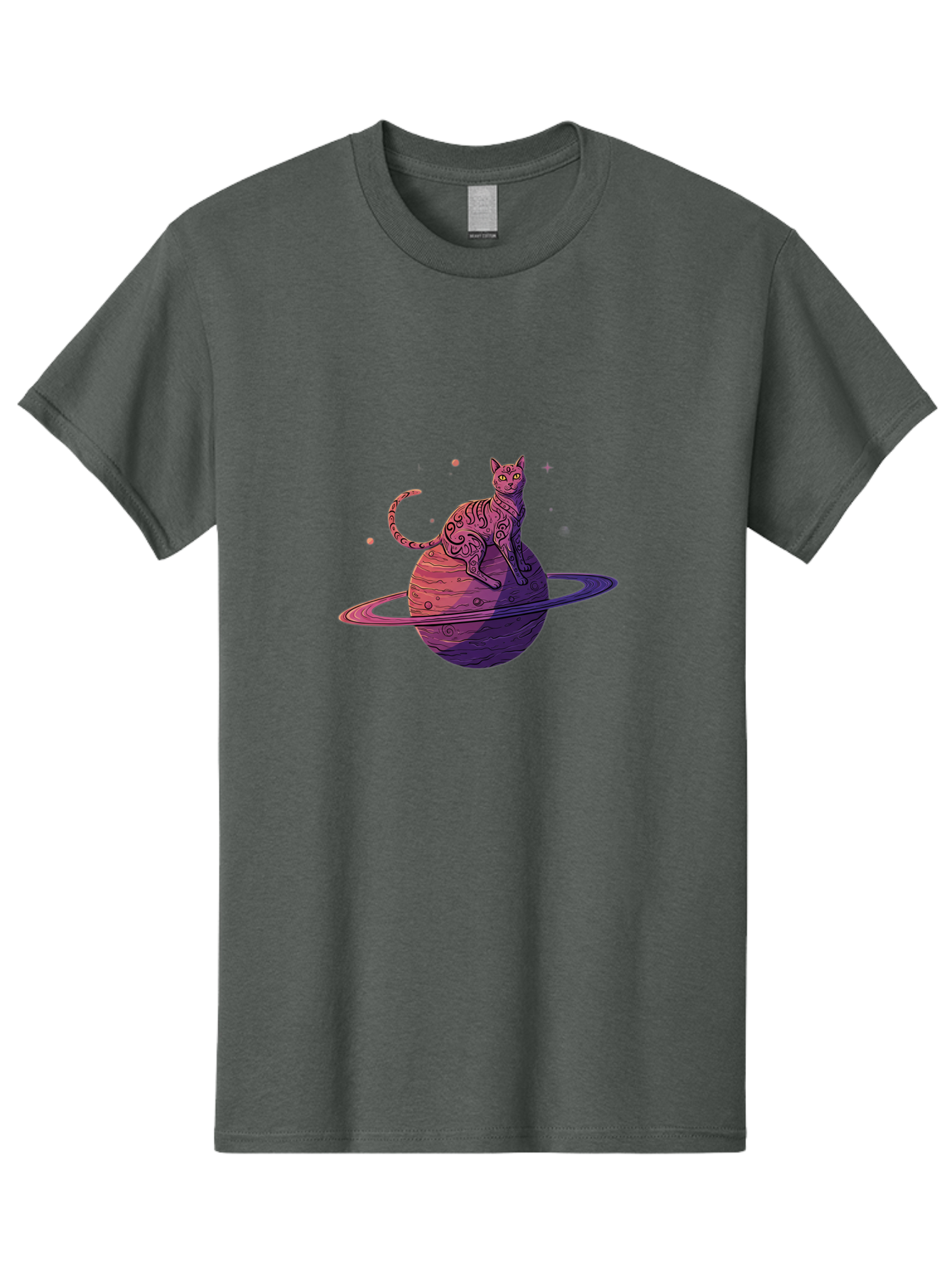 Cat-On-Planet-1 Men'S Graphic Tee, 100% Cotton, Comfortable Casual Summer Wear, Machine Washable, Vintage Camera, Old Camera, Antique Camera, Black Camera, Classic Photography, Photography Equipment, Nostalgic Device, Film Camera, Camera Art Bal983