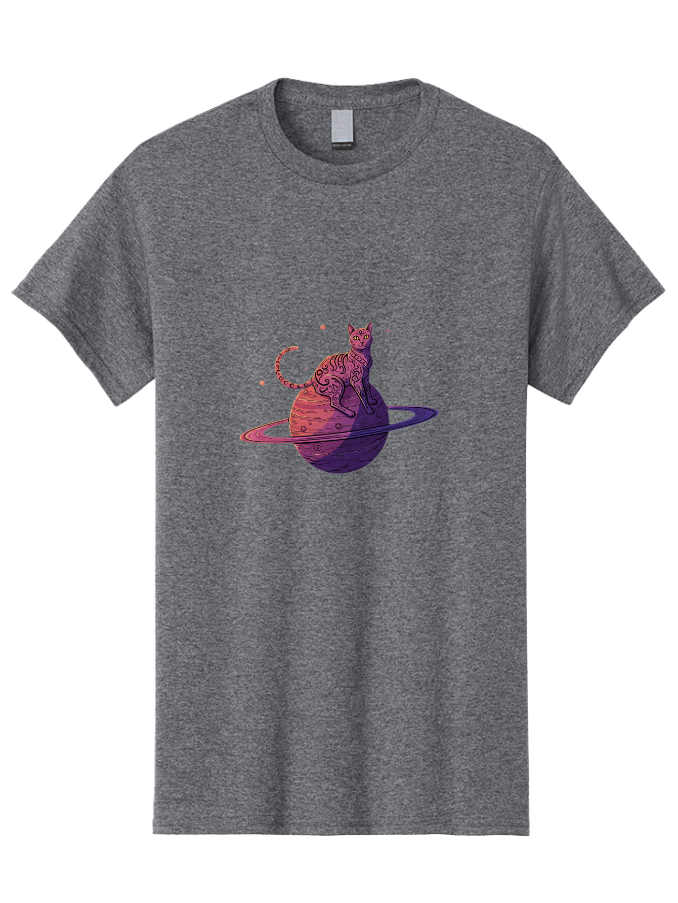 Cat-On-Planet-1 Men'S Graphic Tee, 100% Cotton, Comfortable Casual Summer Wear, Machine Washable, Vintage Camera, Old Camera, Antique Camera, Black Camera, Classic Photography, Photography Equipment, Nostalgic Device, Film Camera, Camera Art Bal983