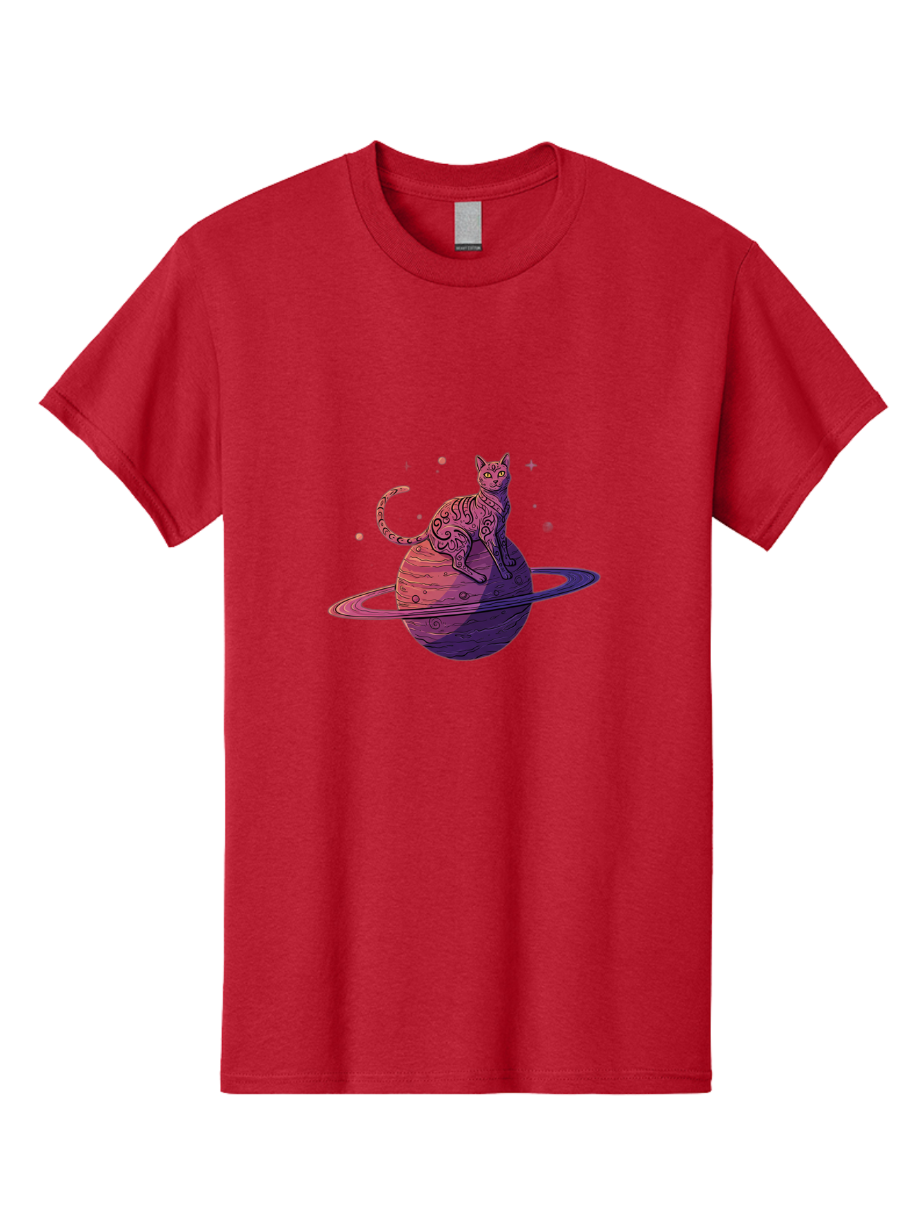Cat-On-Planet-1 Men'S Graphic Tee, 100% Cotton, Comfortable Casual Summer Wear, Machine Washable, Vintage Camera, Old Camera, Antique Camera, Black Camera, Classic Photography, Photography Equipment, Nostalgic Device, Film Camera, Camera Art Bal983