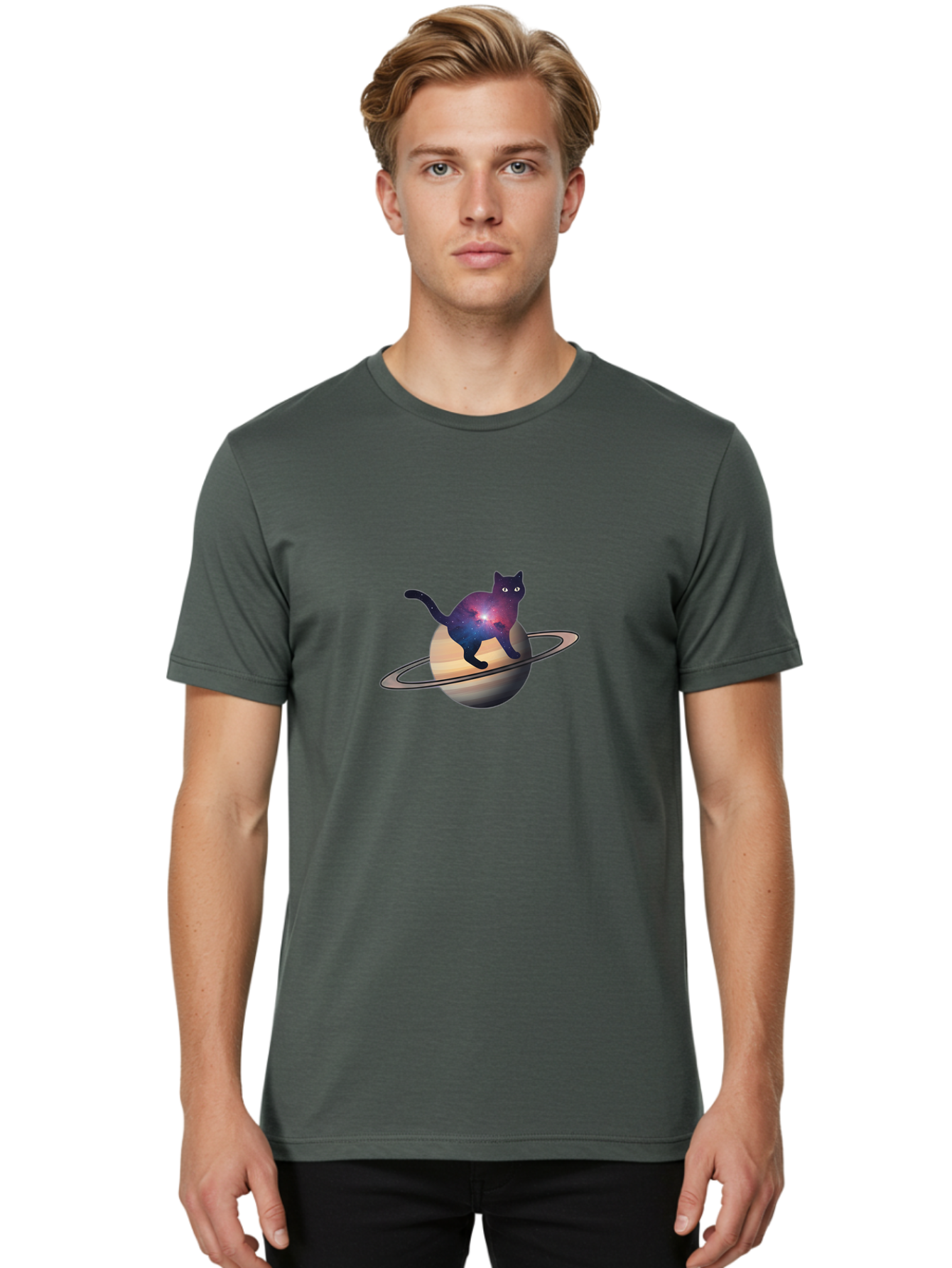 Cat-On-Planet Men'S Graphic Tee, 100% Cotton, Comfortable Casual Summer Wear, Machine Washable, Vintage Camera, Old Camera, Antique Camera, Black Camera, Classic Photography, Photography Equipment, Nostalgic Device, Film Camera, Camera Art Bal984