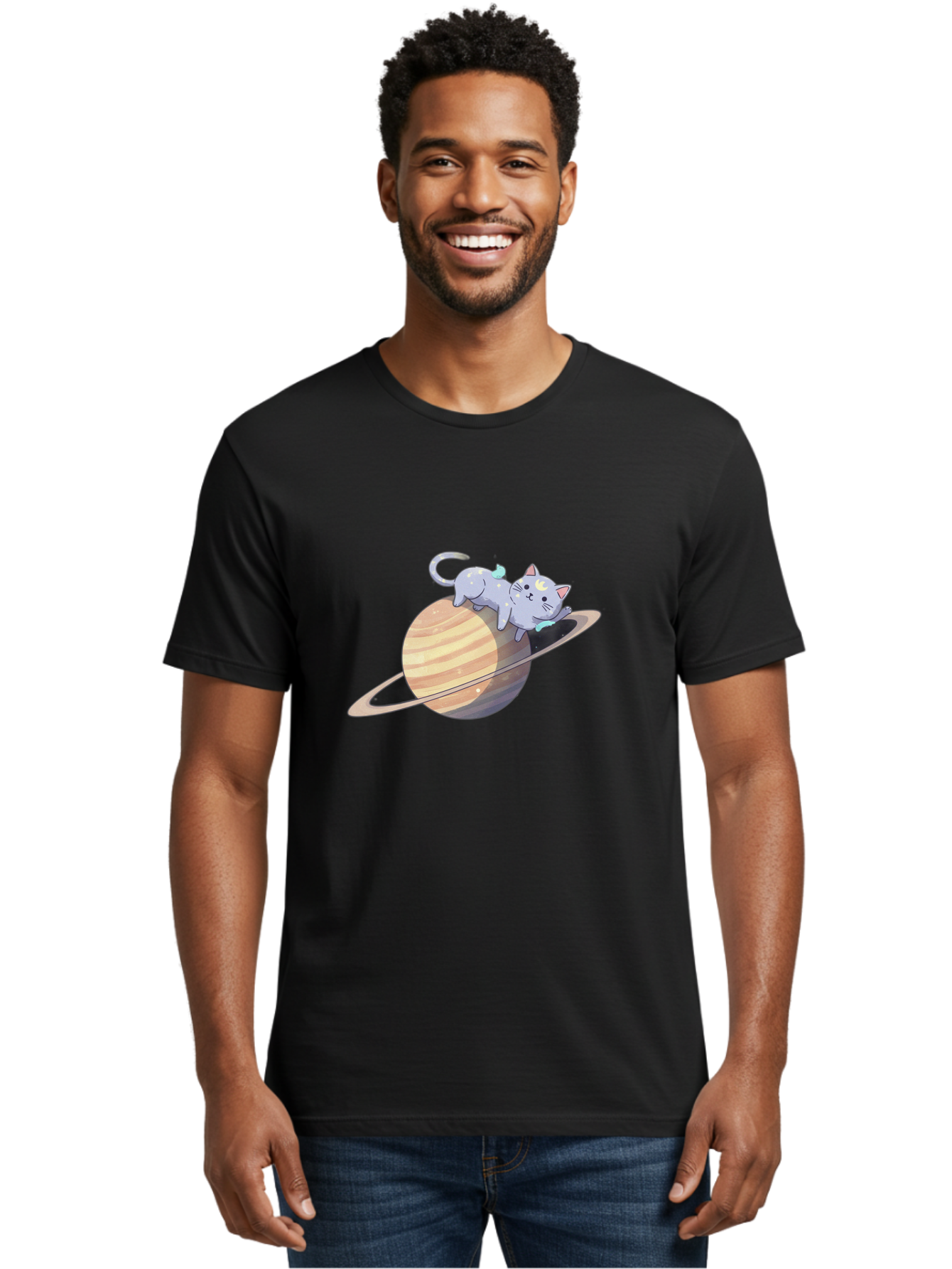 Cat-On-Saturn Men'S Graphic Tee, 100% Cotton, Comfortable Casual Summer Wear, Machine Washable, Vintage Camera, Old Camera, Antique Camera, Black Camera, Classic Photography, Photography Equipment, Nostalgic Device, Film Camera, Camera Art Bal987