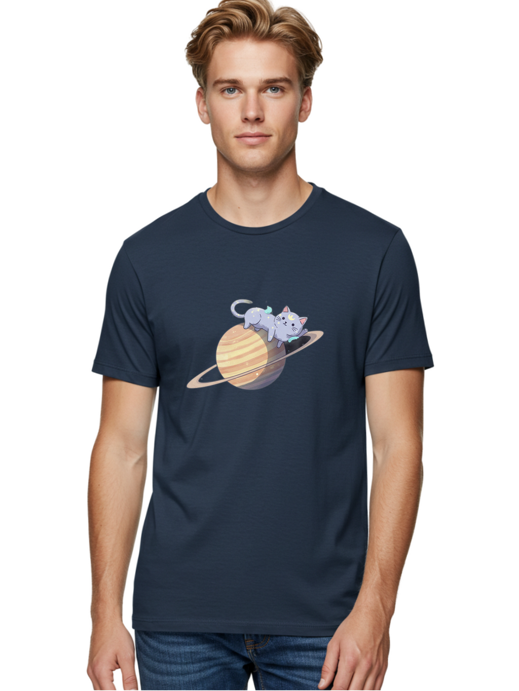 Cat-On-Saturn Men'S Graphic Tee, 100% Cotton, Comfortable Casual Summer Wear, Machine Washable, Vintage Camera, Old Camera, Antique Camera, Black Camera, Classic Photography, Photography Equipment, Nostalgic Device, Film Camera, Camera Art Bal987