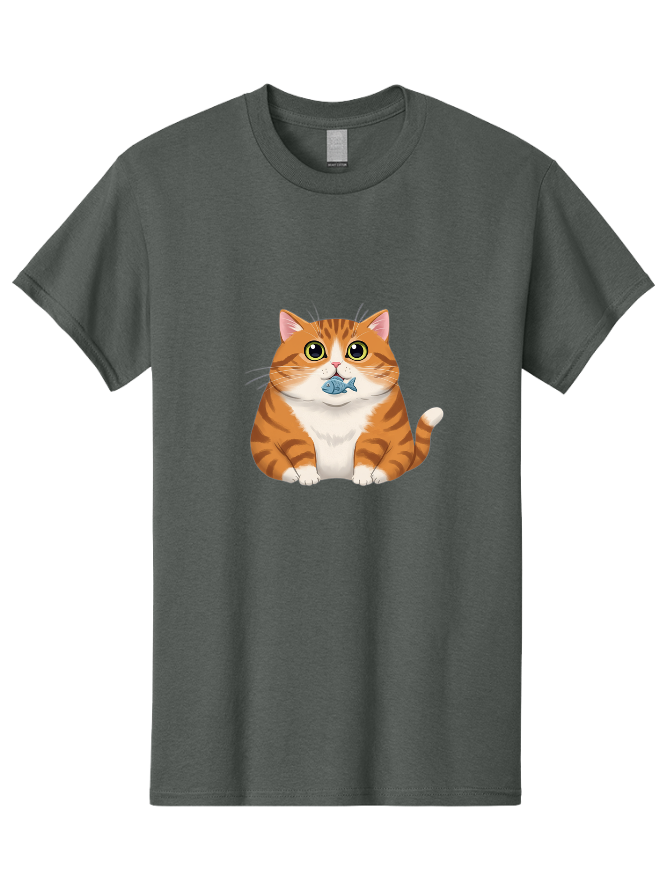 Cat-With-Fish-1 Men'S Graphic Tee, 100% Cotton, Comfortable Casual Summer Wear, Machine Washable, Vintage Camera, Old Camera, Antique Camera, Black Camera, Classic Photography, Photography Equipment, Nostalgic Device, Film Camera, Camera Art Bal988