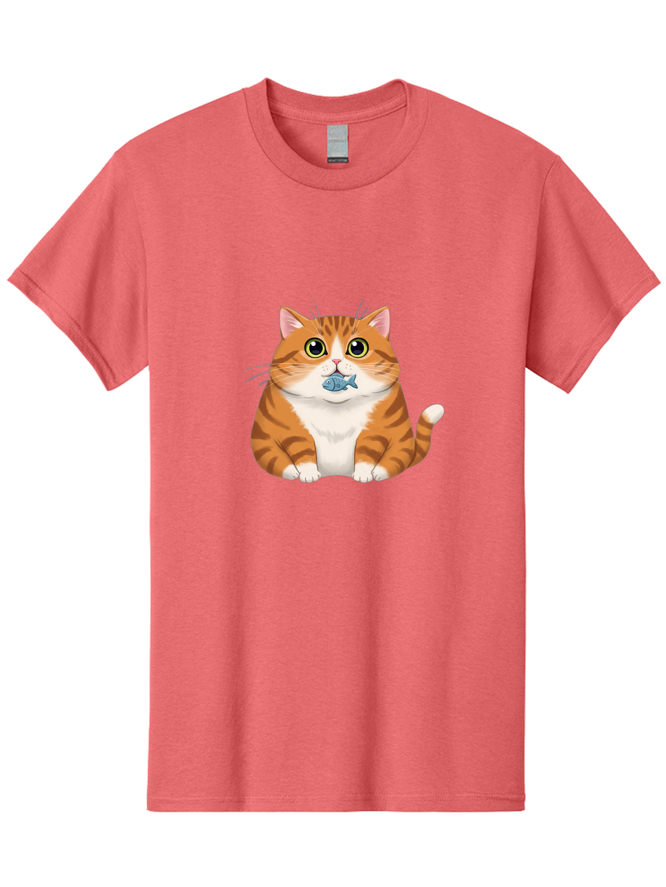 Cat-With-Fish-1 Men'S Graphic Tee, 100% Cotton, Comfortable Casual Summer Wear, Machine Washable, Vintage Camera, Old Camera, Antique Camera, Black Camera, Classic Photography, Photography Equipment, Nostalgic Device, Film Camera, Camera Art Bal988