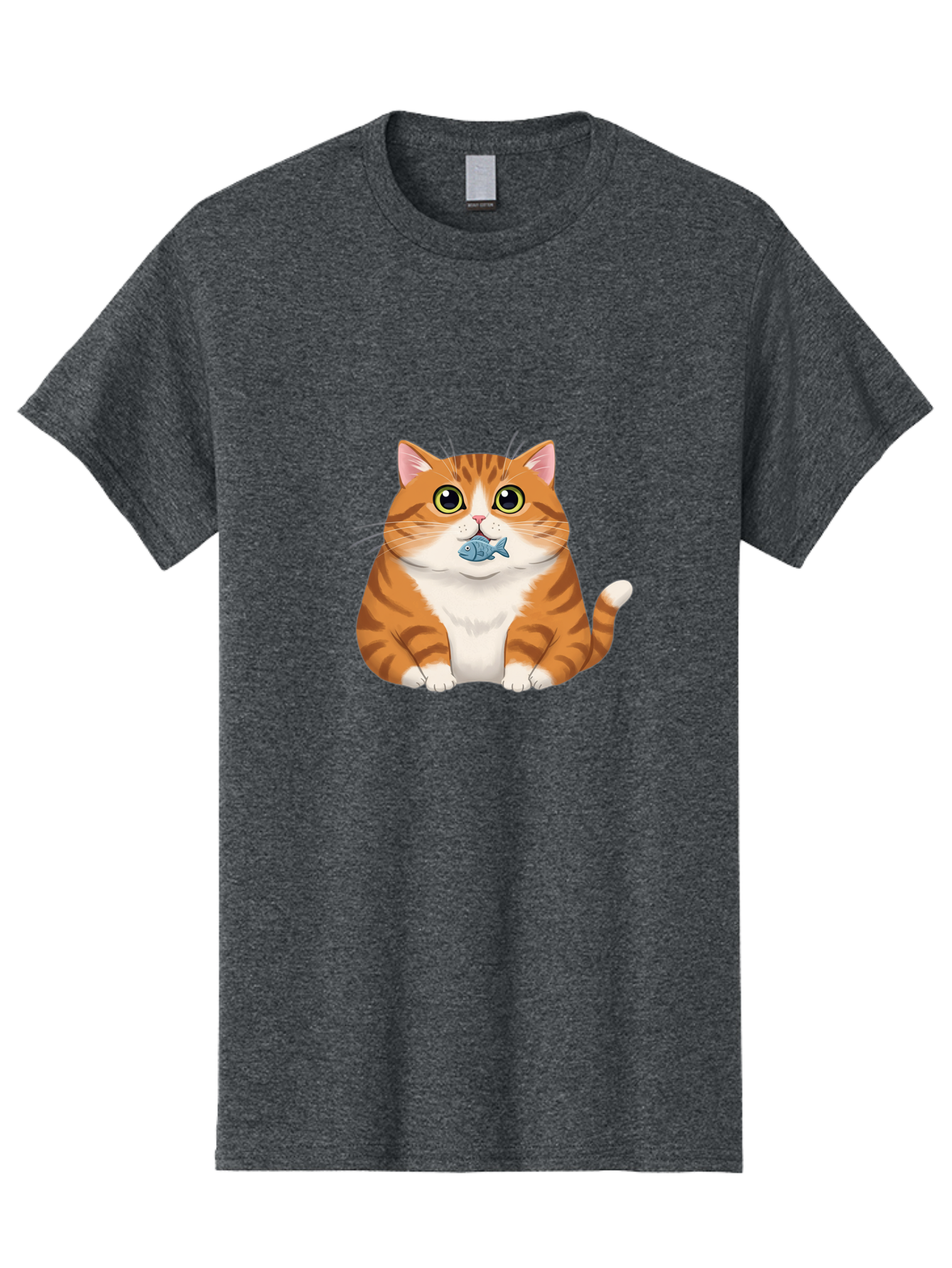 Cat-With-Fish-1 Men'S Graphic Tee, 100% Cotton, Comfortable Casual Summer Wear, Machine Washable, Vintage Camera, Old Camera, Antique Camera, Black Camera, Classic Photography, Photography Equipment, Nostalgic Device, Film Camera, Camera Art Bal988