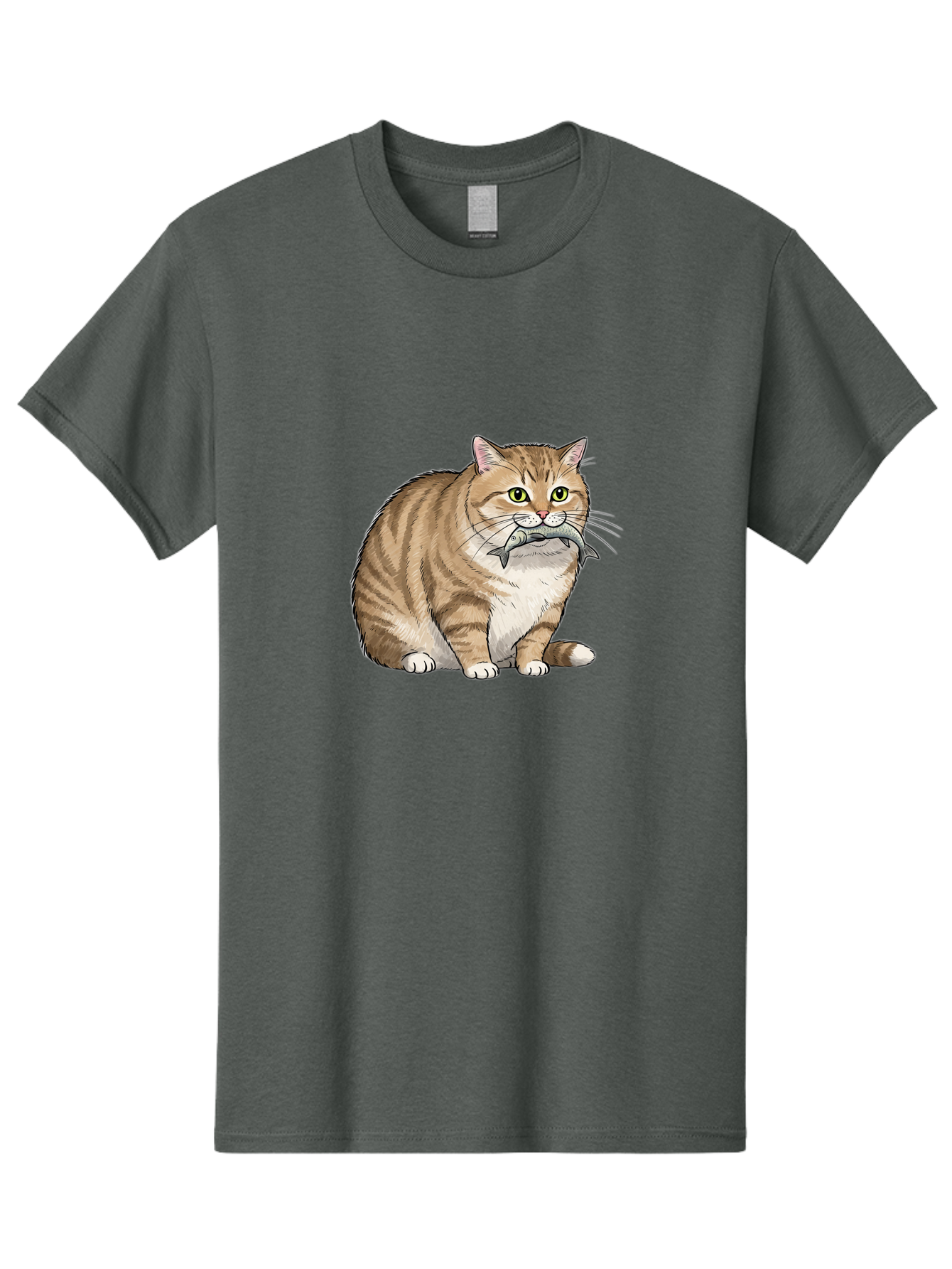 Cat-With-Fish-10 Men'S Graphic Tee, 100% Cotton, Comfortable Casual Summer Wear, Machine Washable, Vintage Camera, Old Camera, Antique Camera, Black Camera, Classic Photography, Photography Equipment, Nostalgic Device, Film Camera, Camera Art Bal989