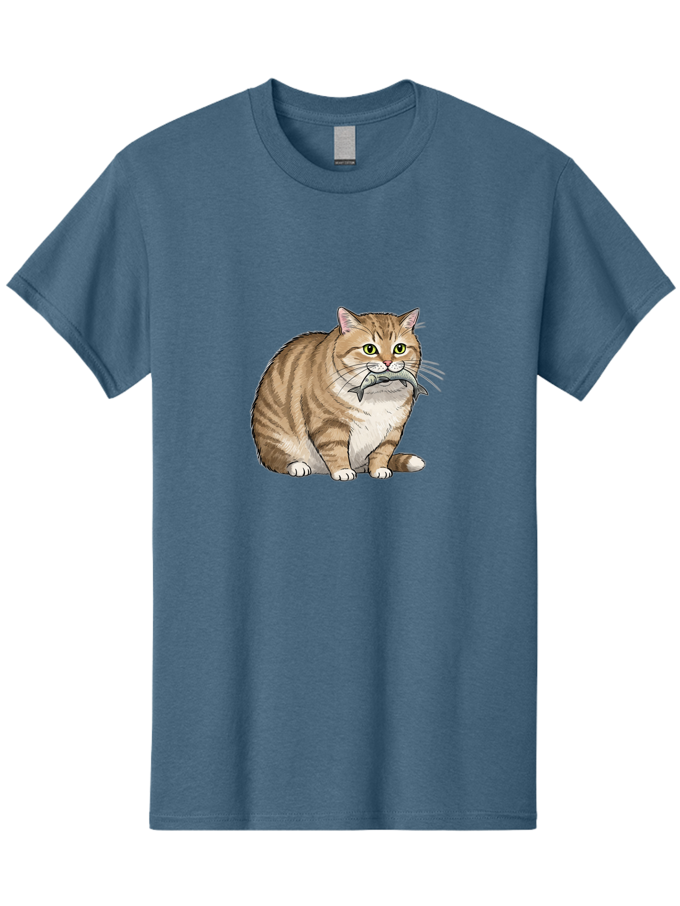 Cat-With-Fish-10 Men'S Graphic Tee, 100% Cotton, Comfortable Casual Summer Wear, Machine Washable, Vintage Camera, Old Camera, Antique Camera, Black Camera, Classic Photography, Photography Equipment, Nostalgic Device, Film Camera, Camera Art Bal989