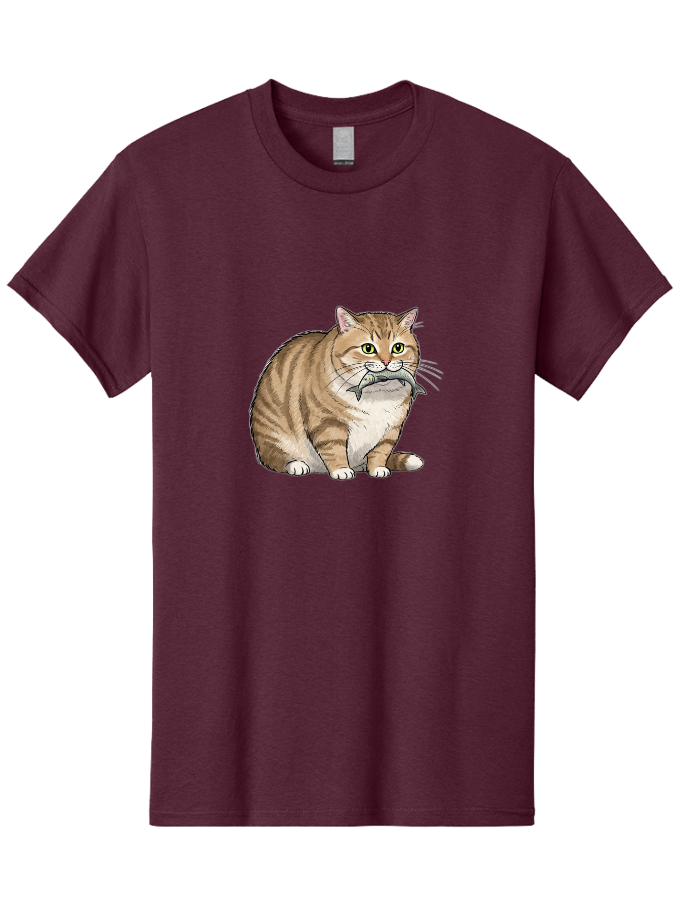 Cat-With-Fish-10 Men'S Graphic Tee, 100% Cotton, Comfortable Casual Summer Wear, Machine Washable, Vintage Camera, Old Camera, Antique Camera, Black Camera, Classic Photography, Photography Equipment, Nostalgic Device, Film Camera, Camera Art Bal989