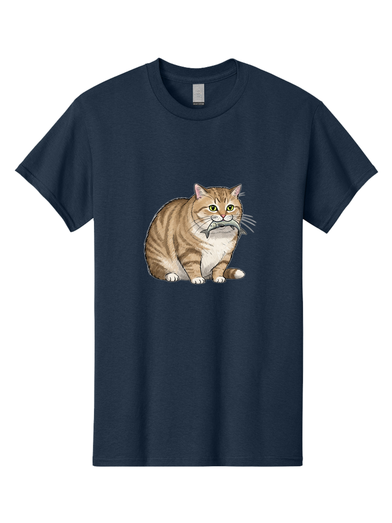 Cat-With-Fish-10 Men'S Graphic Tee, 100% Cotton, Comfortable Casual Summer Wear, Machine Washable, Vintage Camera, Old Camera, Antique Camera, Black Camera, Classic Photography, Photography Equipment, Nostalgic Device, Film Camera, Camera Art Bal989