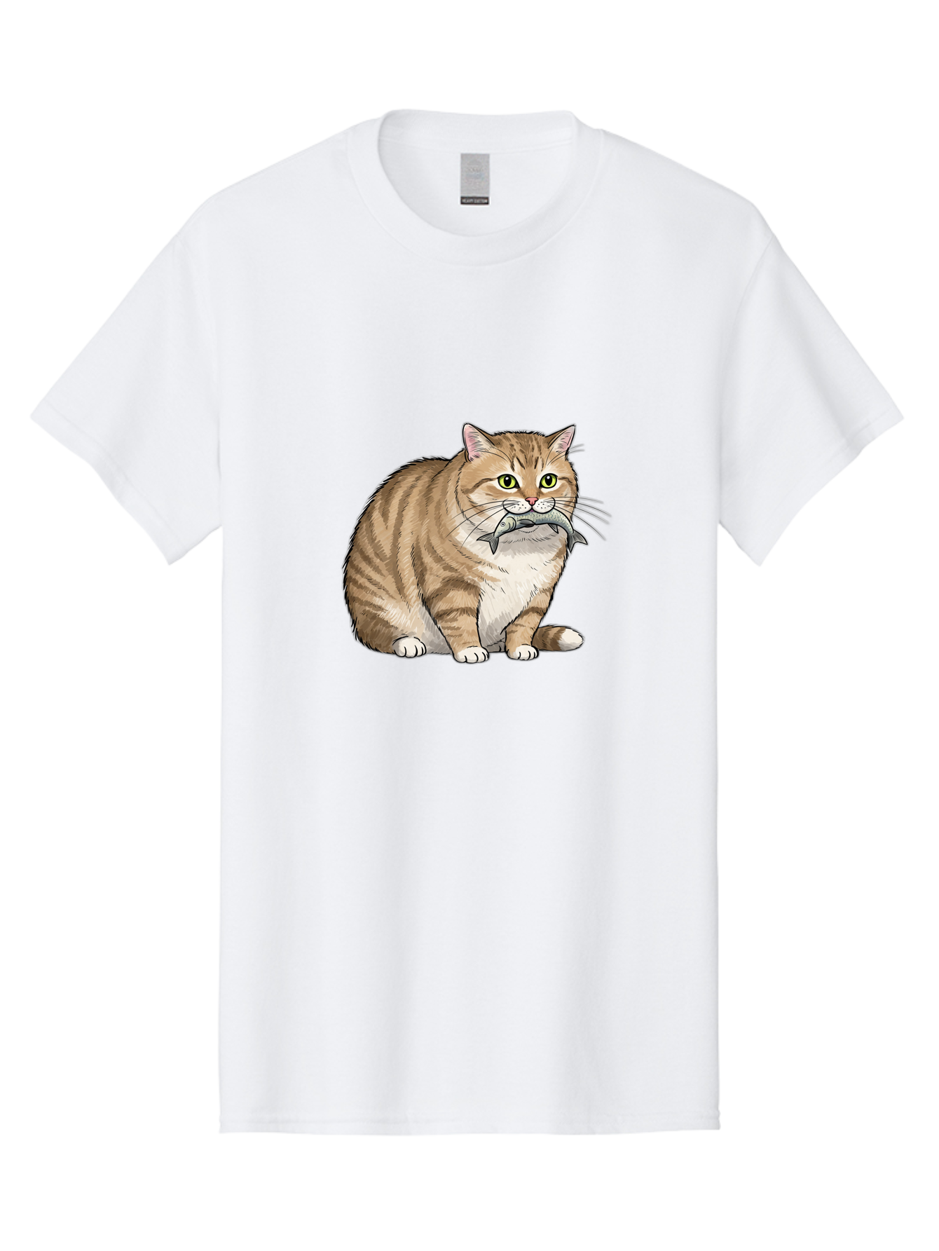 Cat-With-Fish-10 Men'S Graphic Tee, 100% Cotton, Comfortable Casual Summer Wear, Machine Washable, Vintage Camera, Old Camera, Antique Camera, Black Camera, Classic Photography, Photography Equipment, Nostalgic Device, Film Camera, Camera Art Bal989