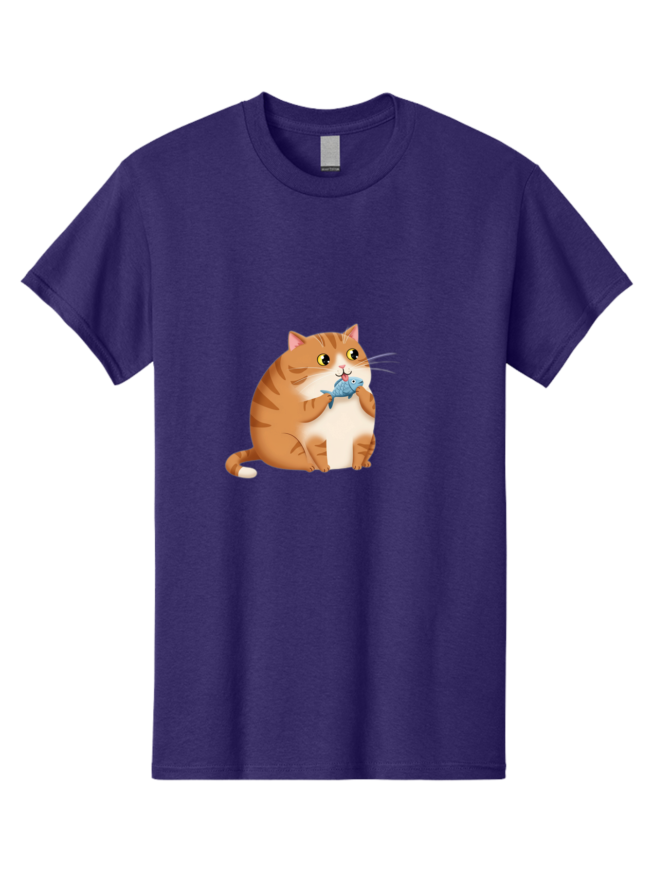 Cat-With-Fish-2 Men'S Graphic Tee, 100% Cotton, Comfortable Casual Summer Wear, Machine Washable, Vintage Camera, Old Camera, Antique Camera, Black Camera, Classic Photography, Photography Equipment, Nostalgic Device, Film Camera, Camera Art Bal990