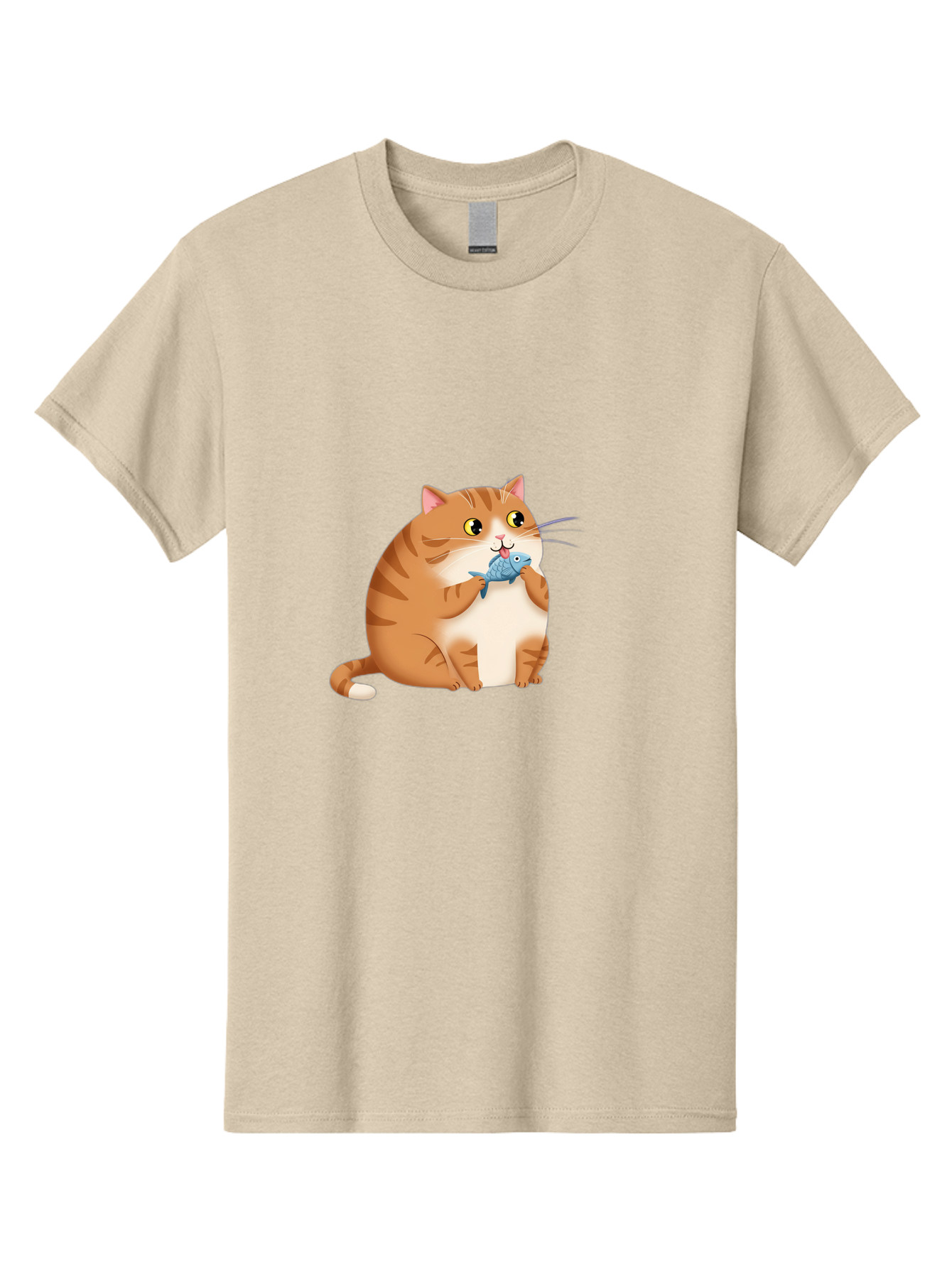Cat-With-Fish-2 Men'S Graphic Tee, 100% Cotton, Comfortable Casual Summer Wear, Machine Washable, Vintage Camera, Old Camera, Antique Camera, Black Camera, Classic Photography, Photography Equipment, Nostalgic Device, Film Camera, Camera Art Bal990