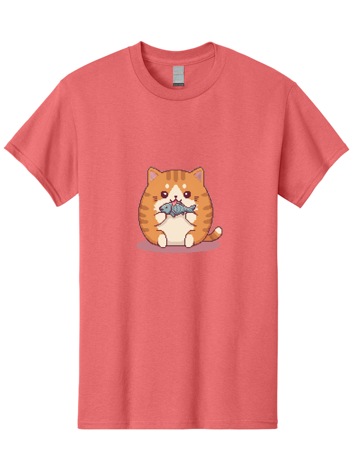 Cat-With-Fish-3 Men'S Graphic Tee, 100% Cotton, Comfortable Casual Summer Wear, Machine Washable, Vintage Camera, Old Camera, Antique Camera, Black Camera, Classic Photography, Photography Equipment, Nostalgic Device, Film Camera, Camera Art Bal991